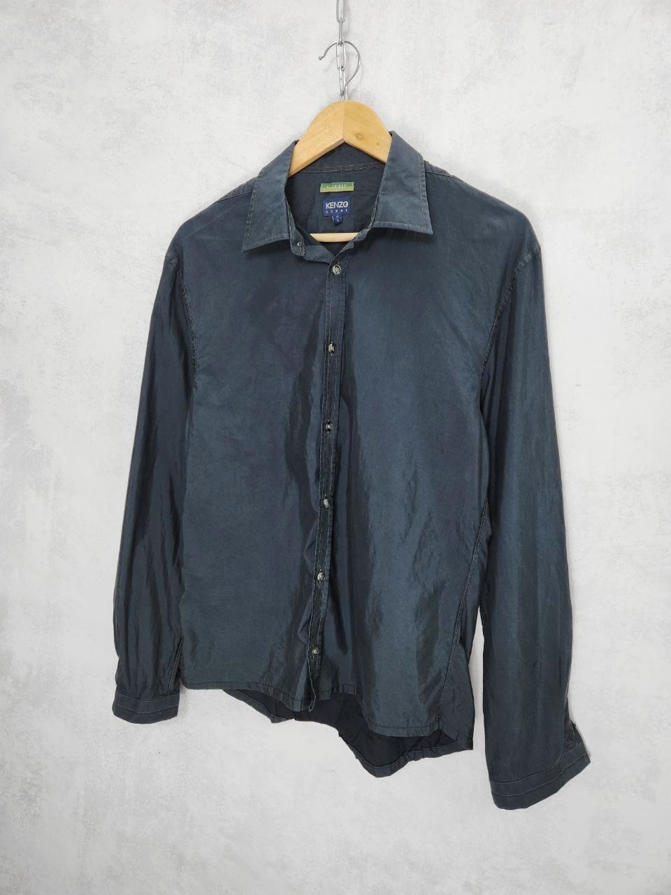 Kenzo Vintage Kenzo Home Button Up Shirt Y2K Streetwear Size US M / EU 48-50 / 2 - 2 Thumbnail