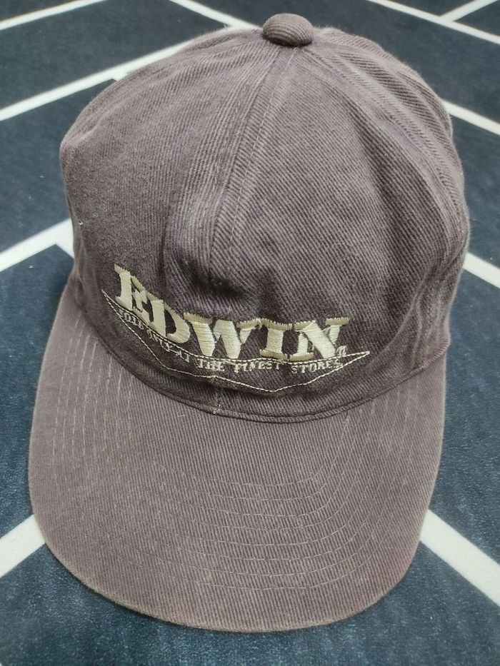 Edwin × Vintage Vintage Edwin Cap Hat Size ONE SIZE - 1 Thumbnail