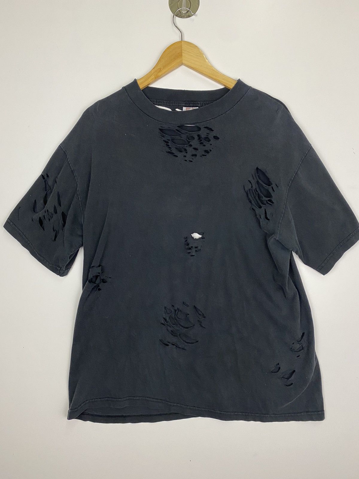 Vintage Vintage Sick Trashed Tee Kahlua Black White Night Size US L / EU 52-54 / 3 - 1 Thumbnail