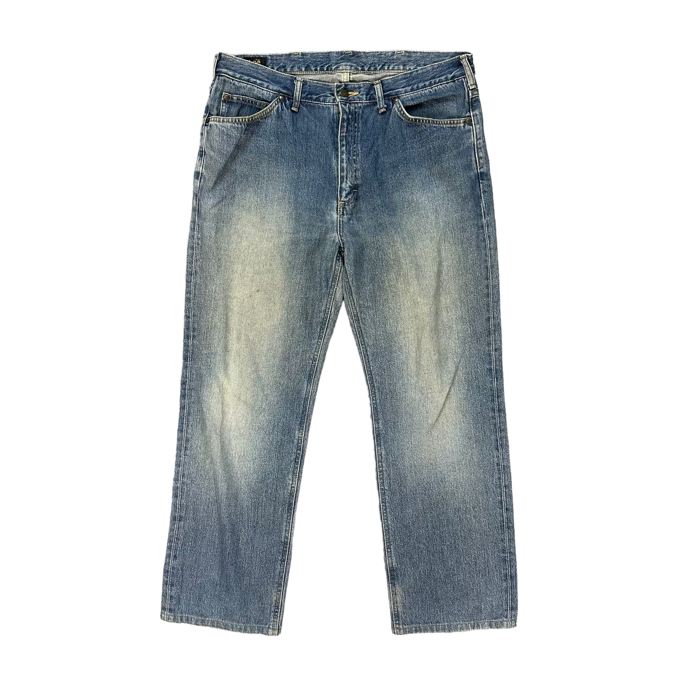 Lee LEE RIDERS WASHED DENIM PANT #8893-035 Size US 35 - 1 Thumbnail