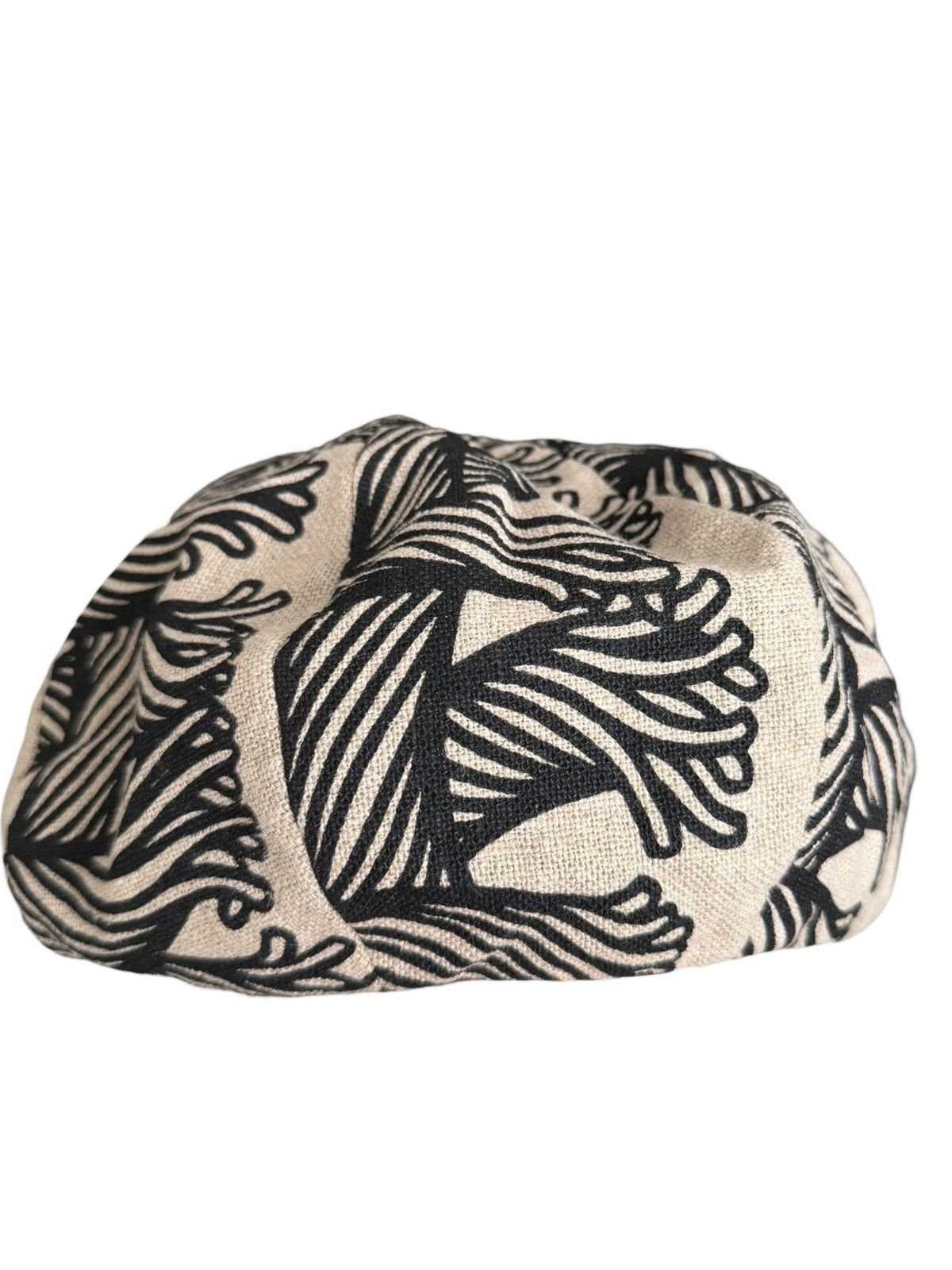 Christopher Nemeth Rope Print Linen Canvas Cap Beret Size ONE SIZE - 2 Thumbnail