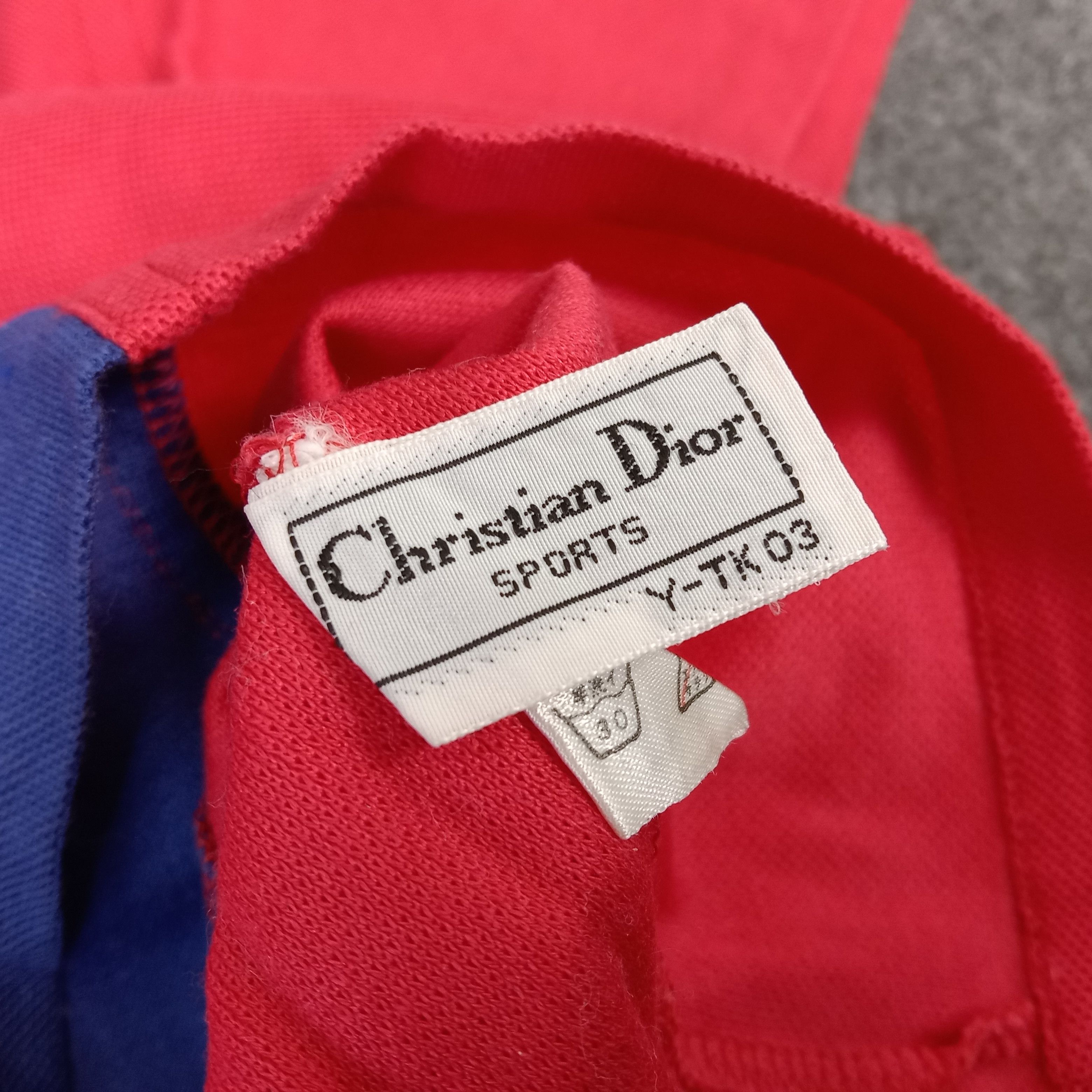 Christian Dior Monsieur × Vintage Christian Dior Italian Brand Tshirt Size M / US 6-8 / IT 42-44 - 8 Thumbnail