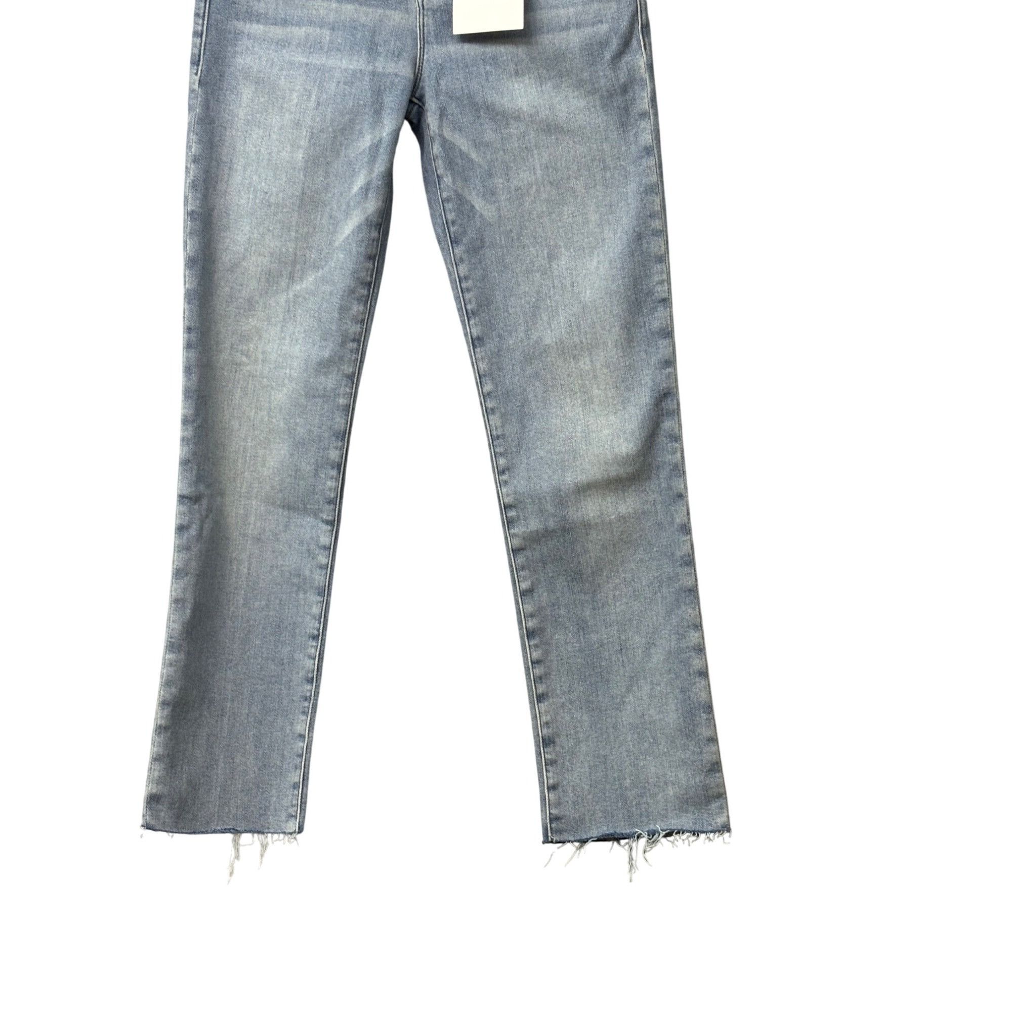 Frame Frame Le High Raw Hem Straight Leg Jeans in Alemany, Sz. 26 Size 26" / US 2 / IT 38 - 12 Thumbnail