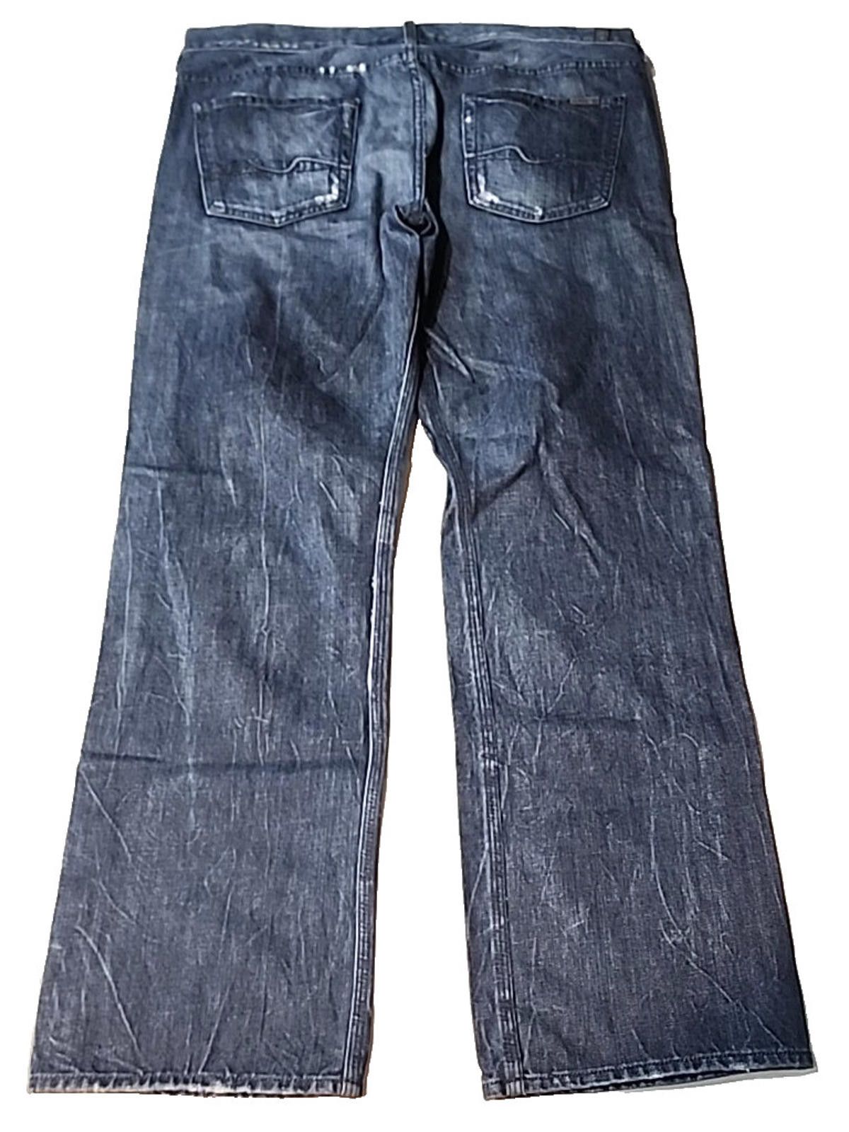Seven 7 Seven For All Man Kind Blue Jeans Distressed 38Wx33L Size US 38 / EU 54 - 8 Thumbnail