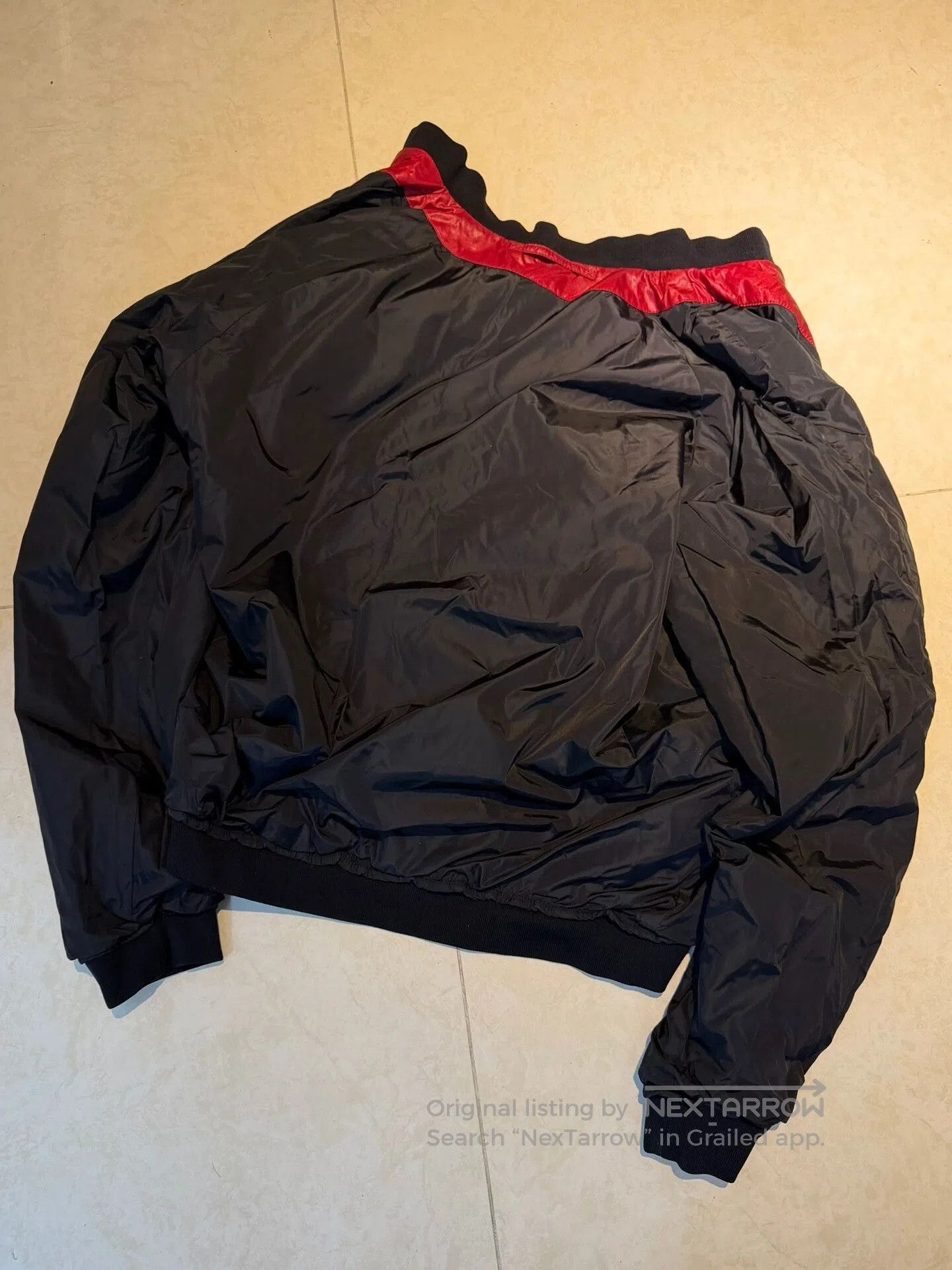 Prada Prada Sports Red Baseball Jacket. Size US XXL / EU 58 / 5 - 3 Thumbnail