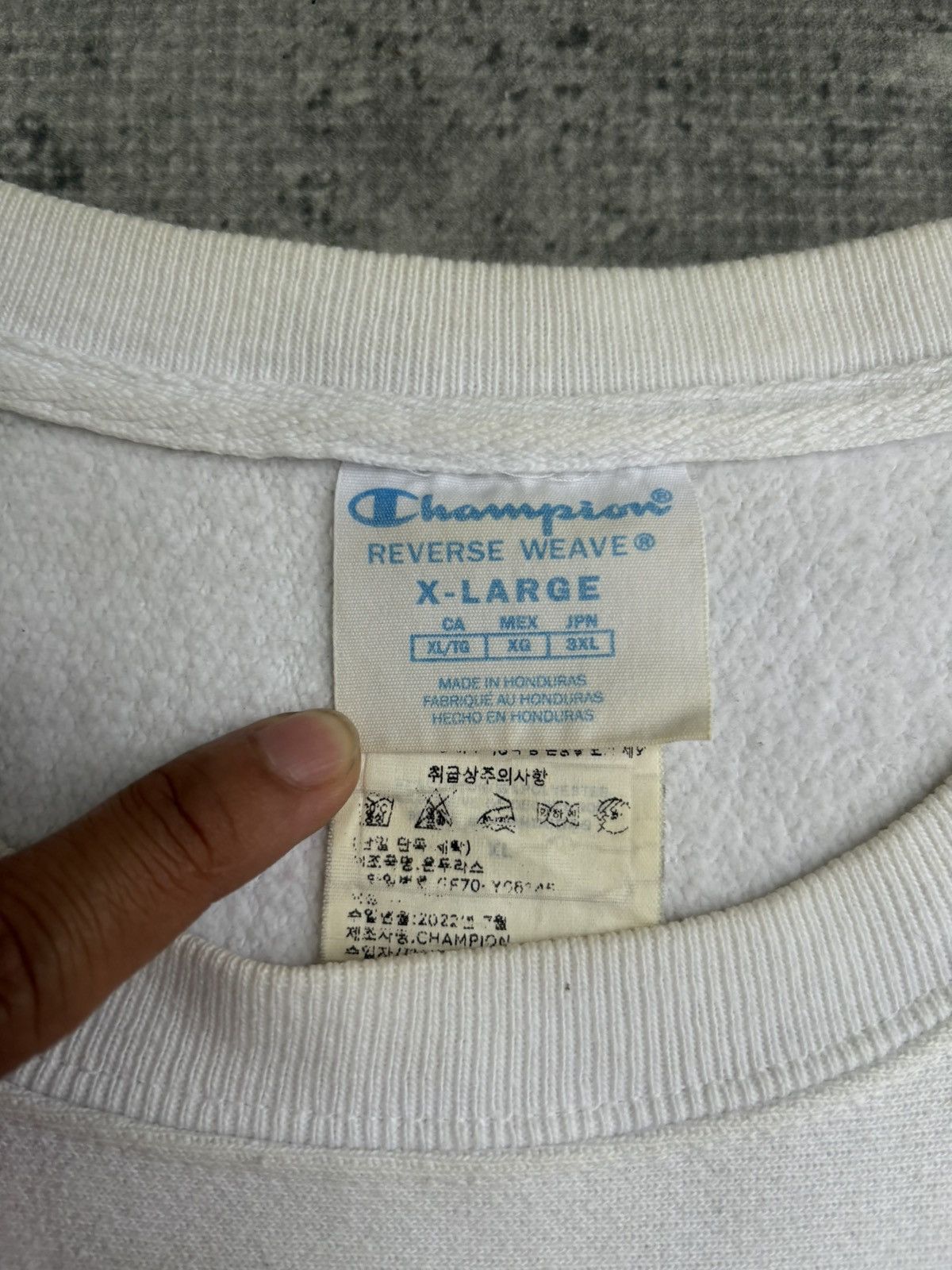 Champion SWEATER CHAMPION REVERSE WAVE Size US XL / EU 56 / 4 - 3 Thumbnail