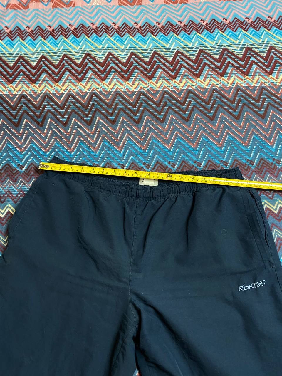 Reebok × Vintage Vintage 90s Reebok Nylon Baggy Y2k Pants Sk8 Joggers Size US 34 / EU 50 - 15 Thumbnail