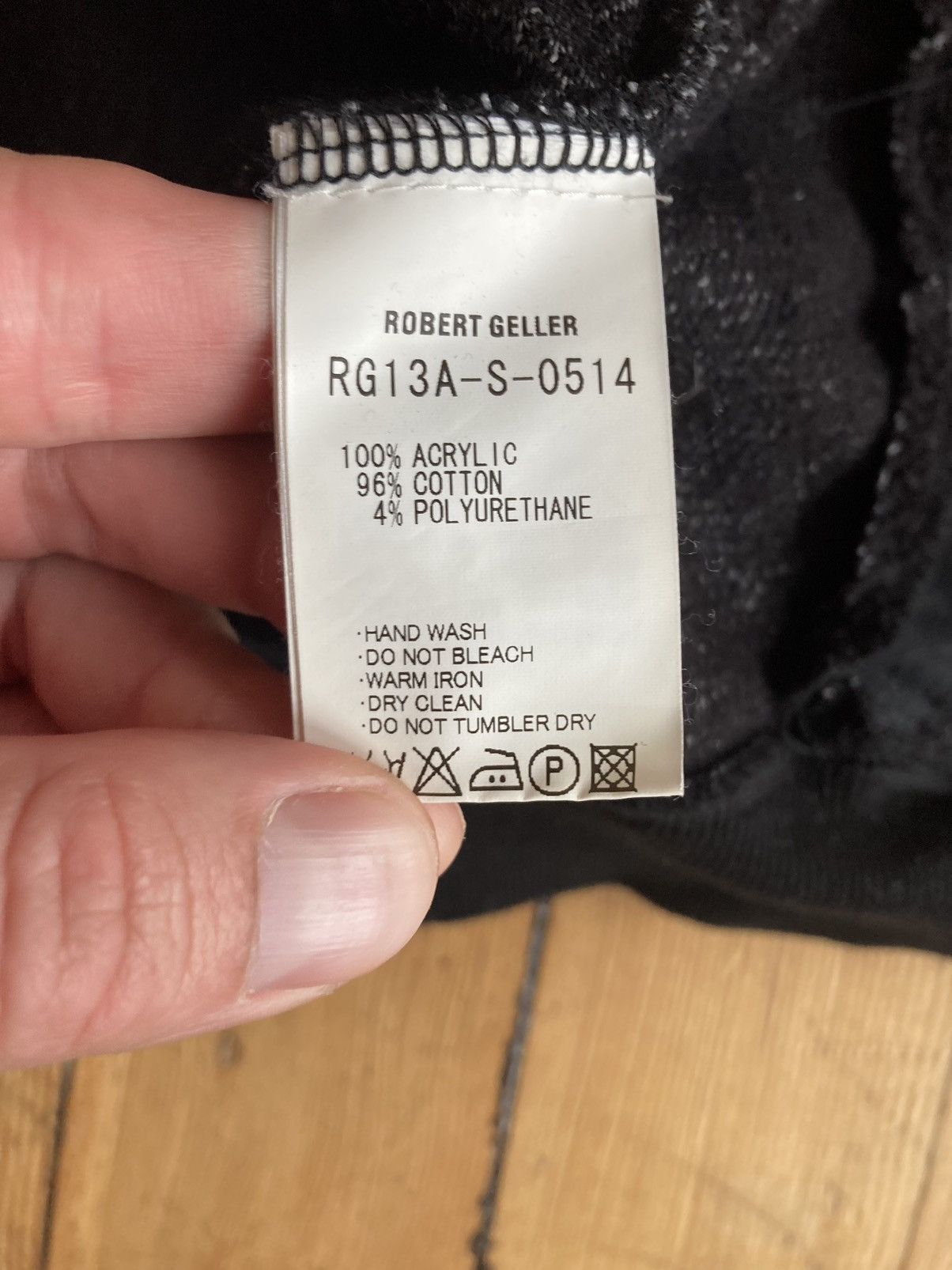 Robert Geller Lightweight Fuzzy Bomber Size US L / EU 52-54 / 3 - 5 Thumbnail