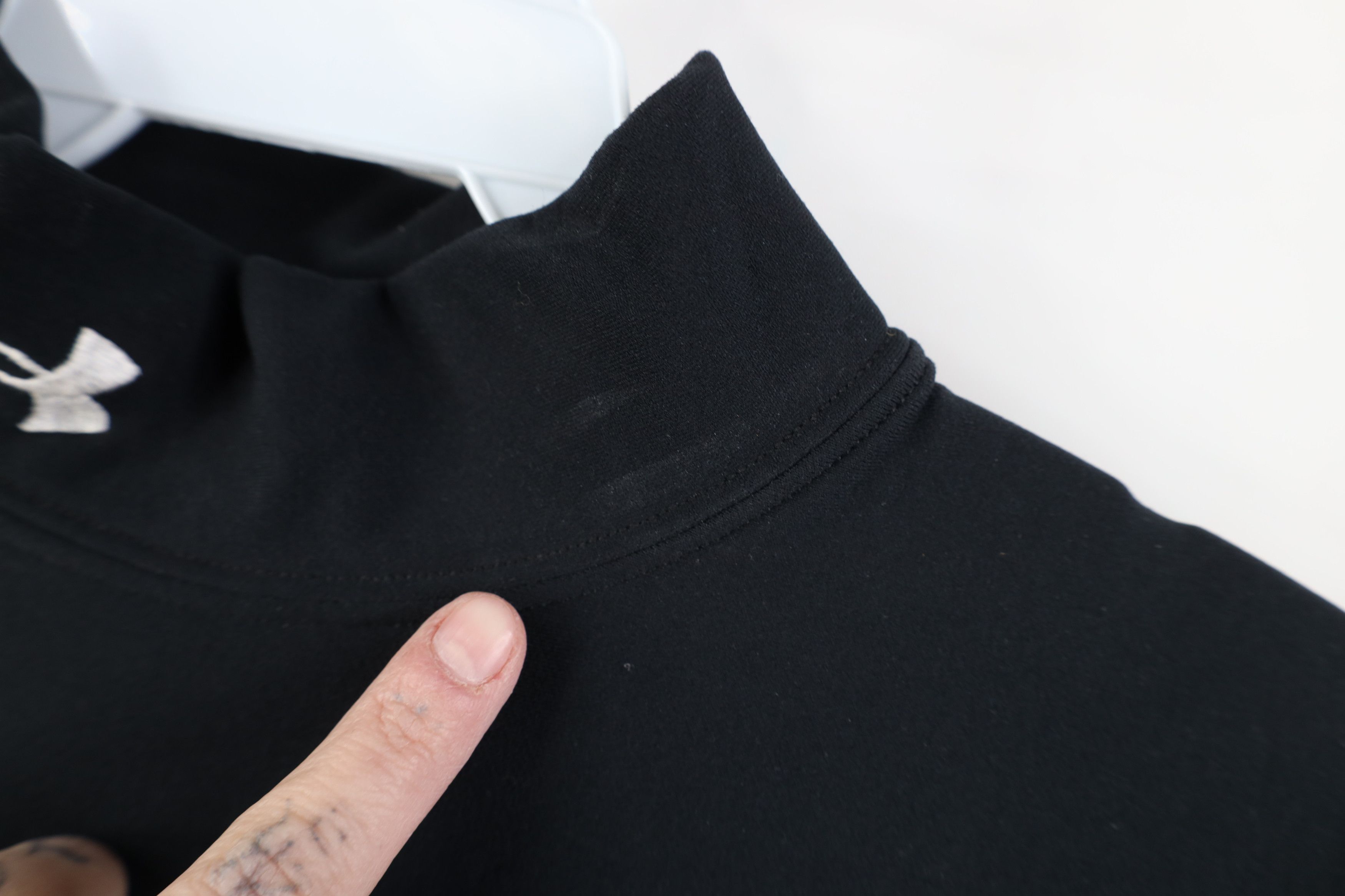 Under Armour Vintage Under Armour Compression Mock Neck T-Shirt Black USA Size US M / EU 48-50 / 2 - 5 Thumbnail