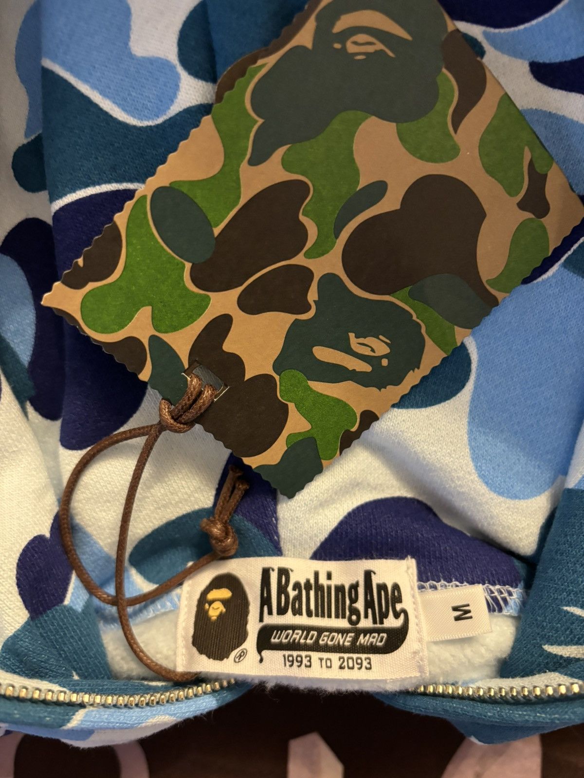Bape ABC CAMO TIGER FULL ZIP HOODIE Size US M / EU 48-50 / 2 - 11 Thumbnail