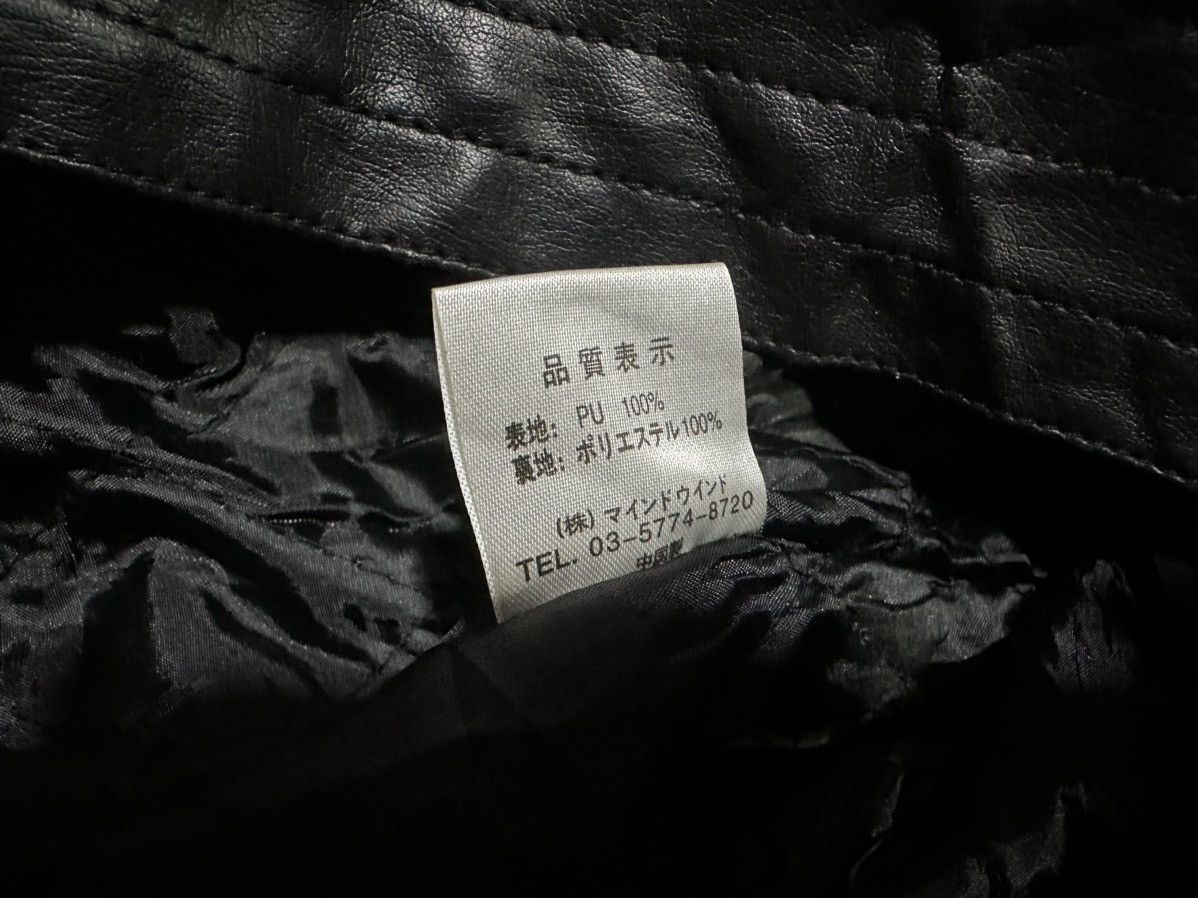 Schlussel 🔥Y2K Archived Schlussel Rider Faux Leather Jacket Size US M / EU 48-50 / 2 - 10 Thumbnail