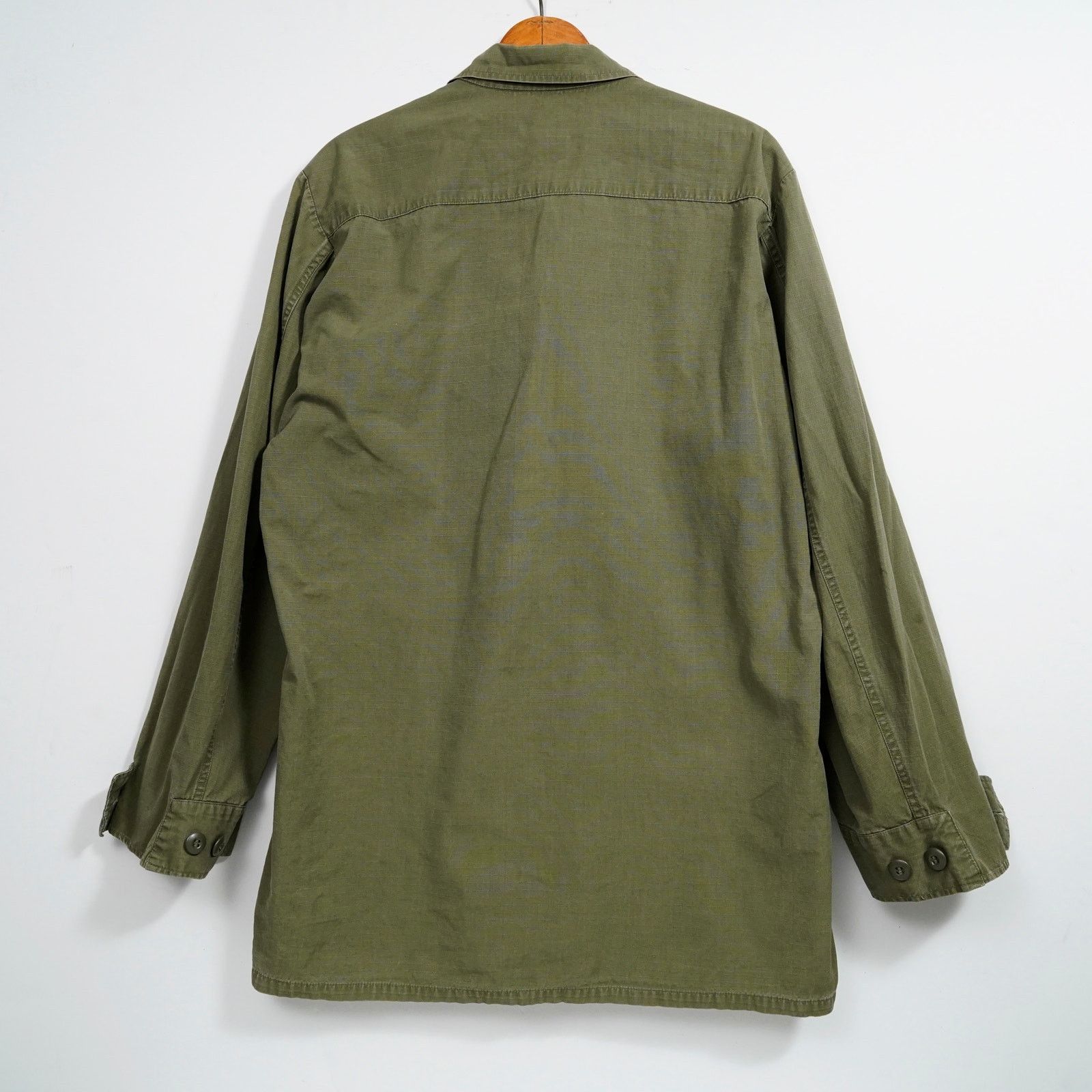 Vintage Vintage 1960s U.S. Army Jungle Fatigue Jacket Ripstop M Size US M / EU 48-50 / 2 - 2 Thumbnail