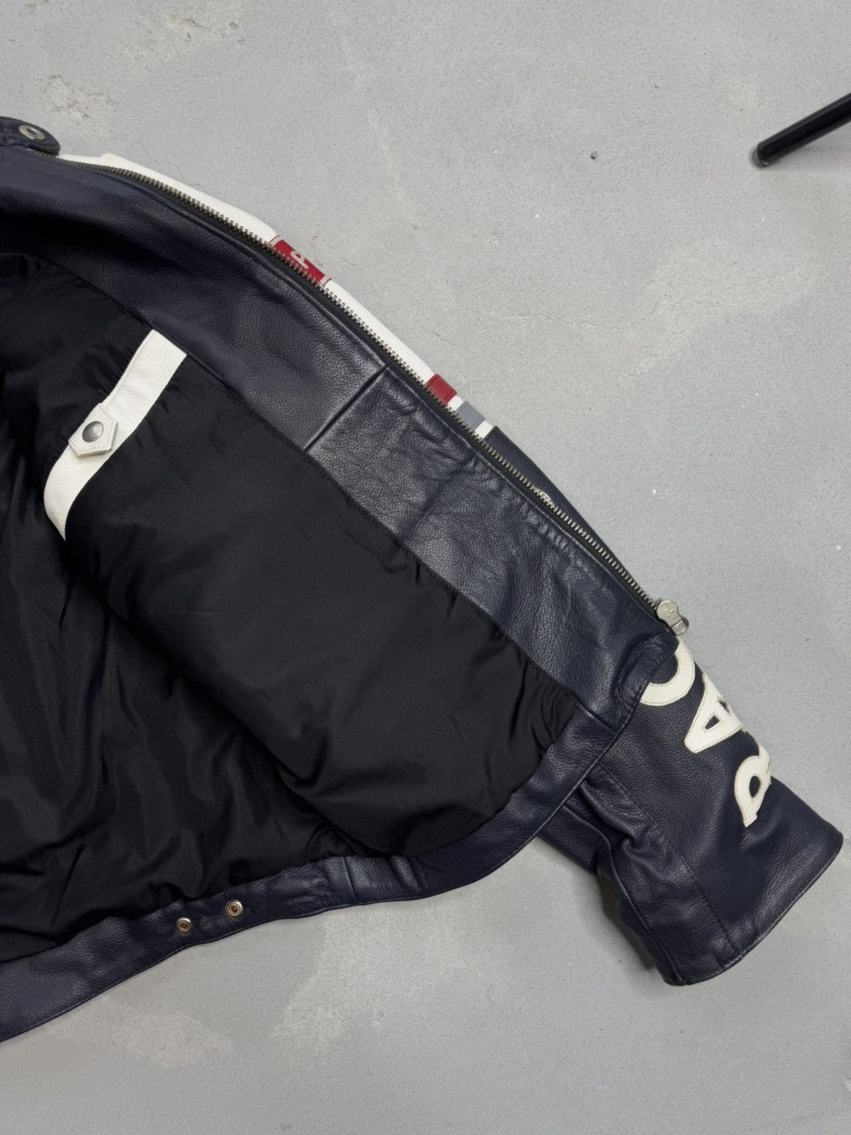 Vintage Suzuki Rothmans Racing Leather Jacket Vintage RARE Size US XL / EU 56 / 4 - 11 Thumbnail