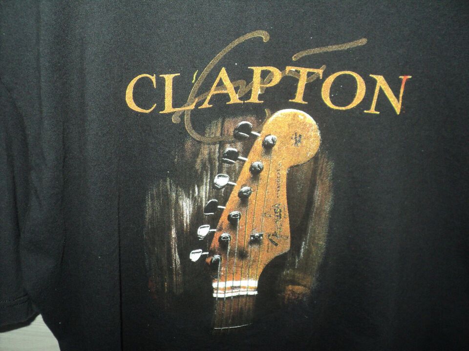 Other Eric Clapton Black Tee Shirt World Tour 2013 Size US XL / EU 56 / 4 - 2 Thumbnail