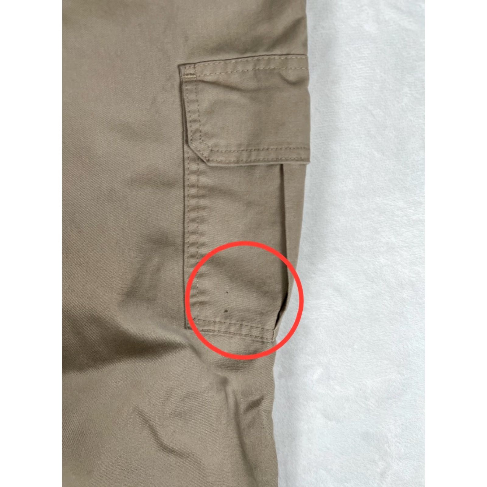 Dickies Dickies Cargo Pants Mens 34x30 Khaki Beige Regular Cotton Blend Work Cargo Pocket Pants Mens Regular 874 Size US 34 / EU 50 - 2 Thumbnail