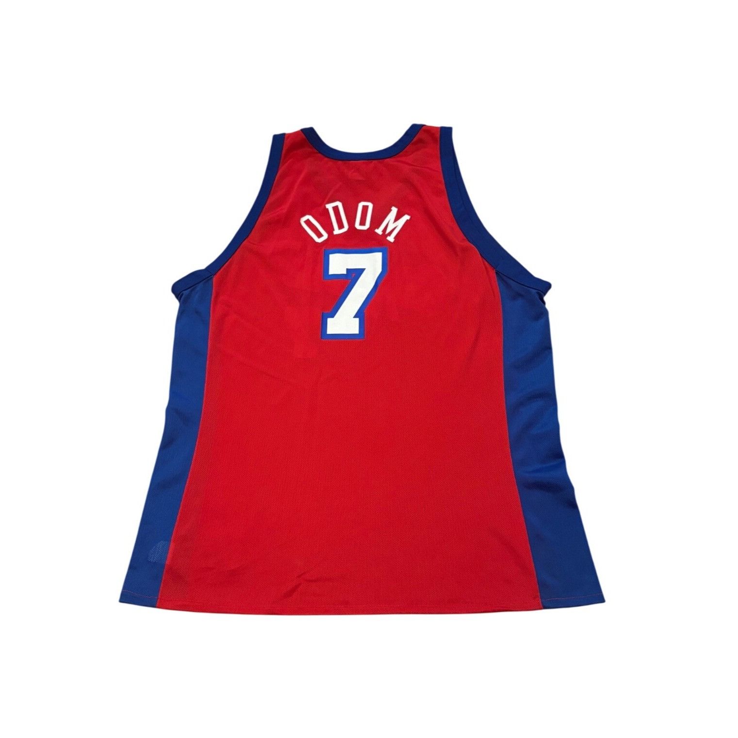 Champion Vintage 90s Champion Los Angeles Clippers Lamar Odom #7 NBA Size US XXL / EU 58 / 5 - 1 Thumbnail