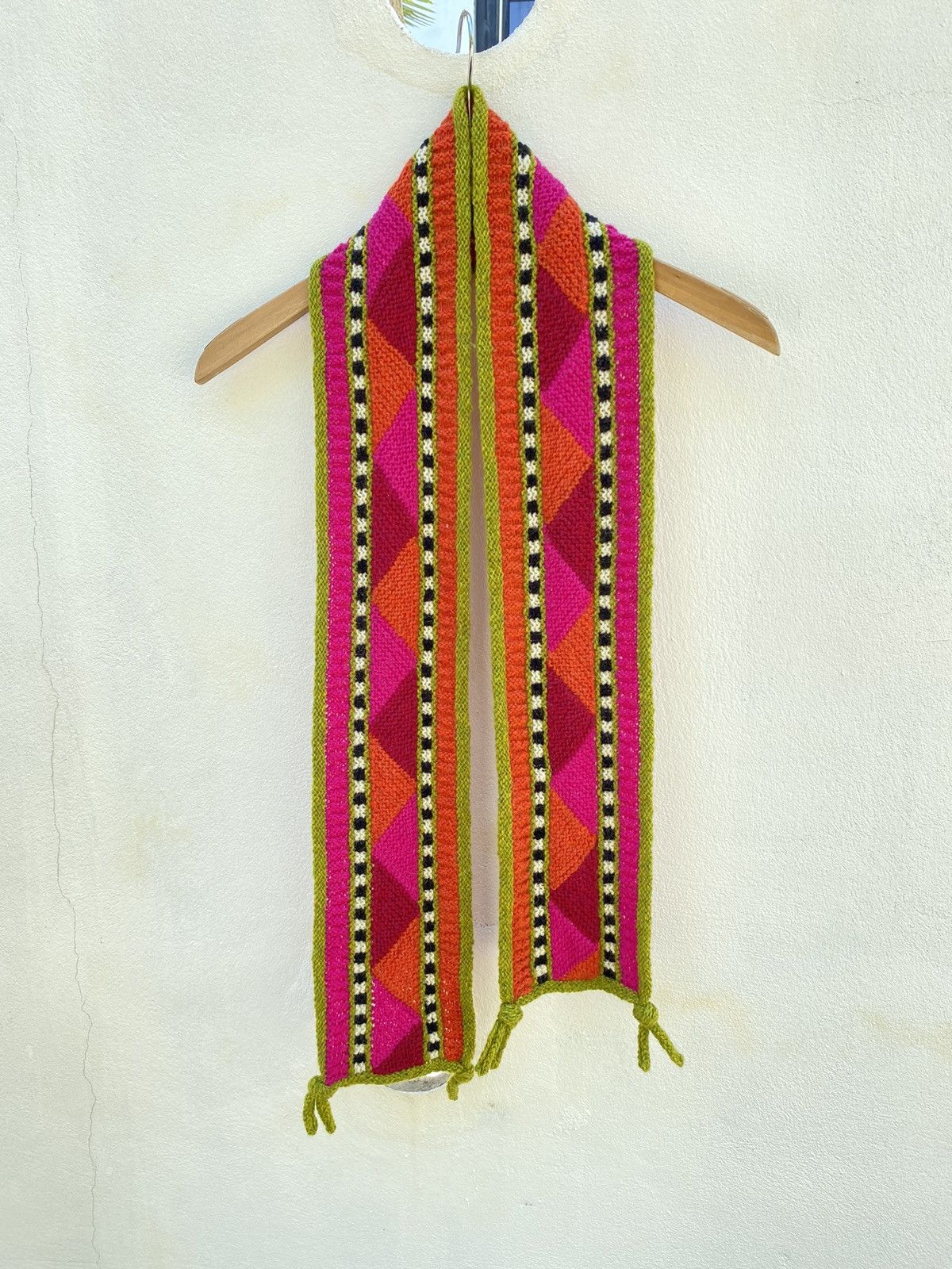 Designer Colorful Knit Fashion Scarf Size ONE SIZE - 14 Thumbnail