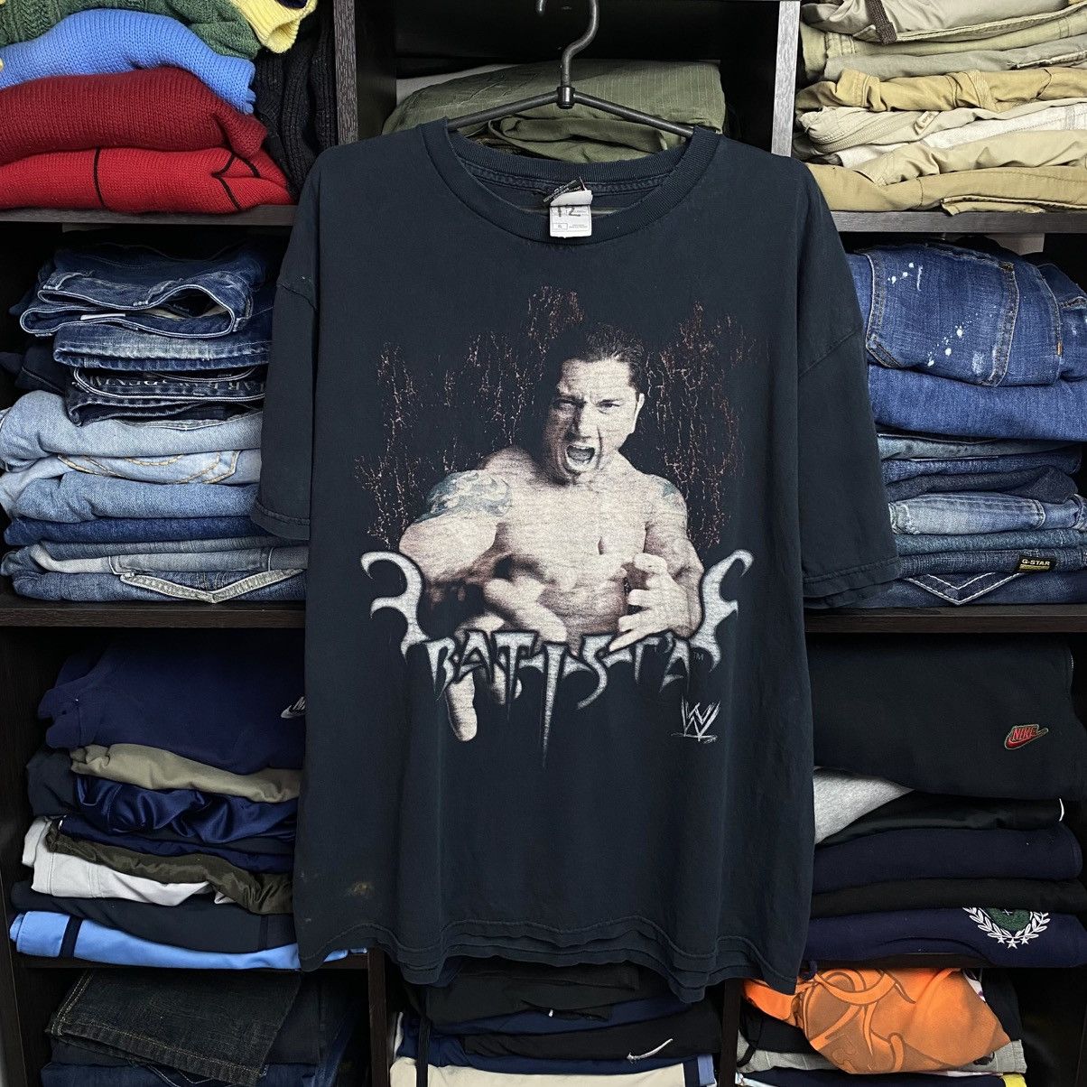 WWE Vintage Wrestling WWE Batista 2007 Big logo tee size XL Size US XL / EU 56 / 4 - 1 Thumbnail