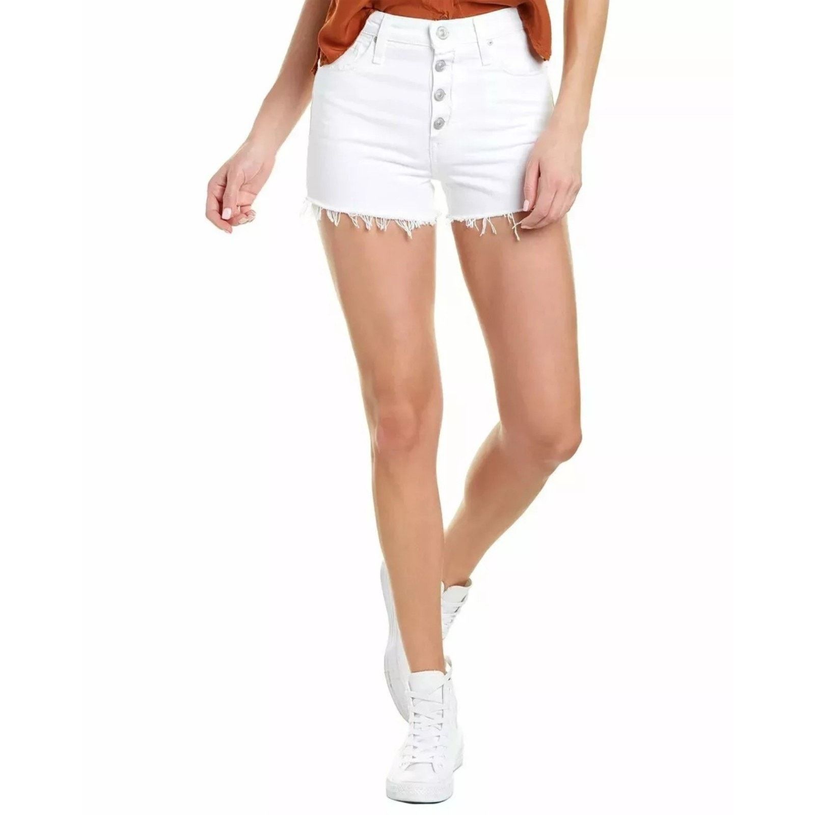 Hudson Hudson Cara Classic Offshore High Rise Shorts Size 31 W 34 Size 31" - 2 Thumbnail