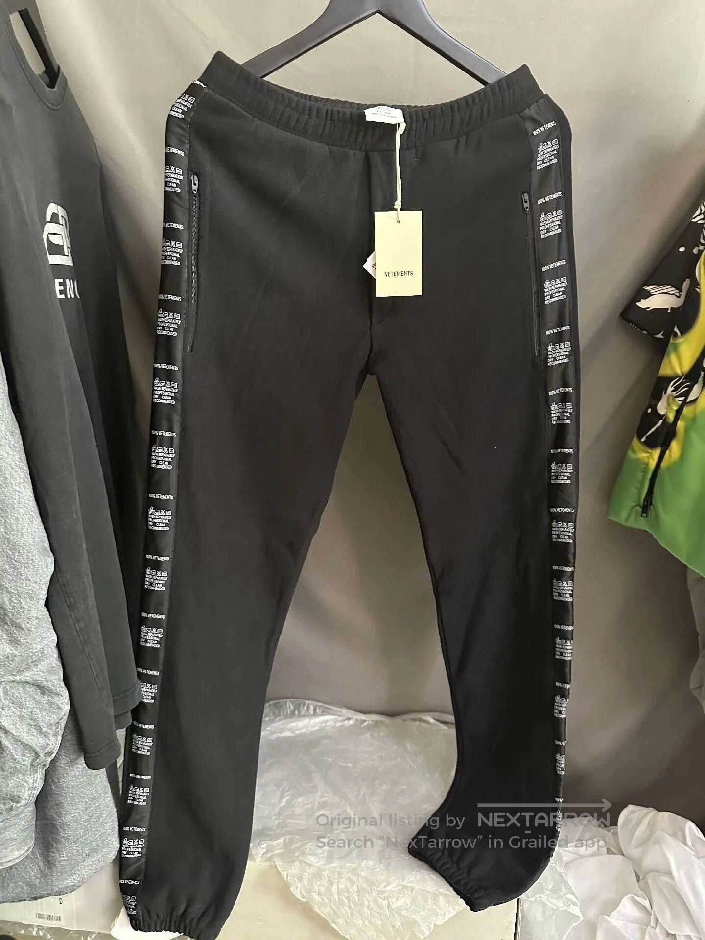 Vetements Thom Browne Classic Striped Casual Jogger Pants. Size US 30 / EU 46 - 1 Thumbnail