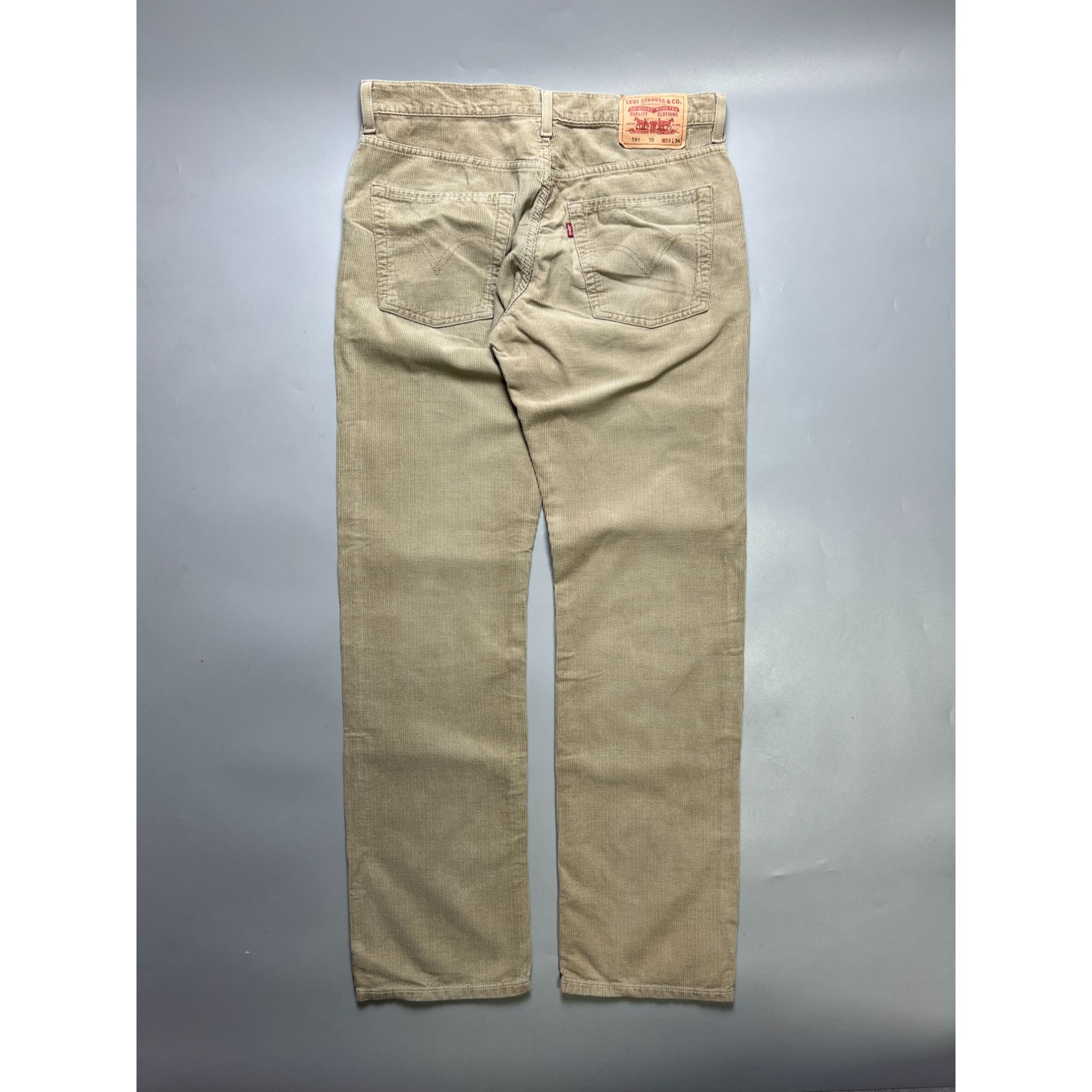 Levi's Vintage Clothing Levi’s 581 Vintage Corduroy Pants (Y1049) Size US 33 - 11 Thumbnail