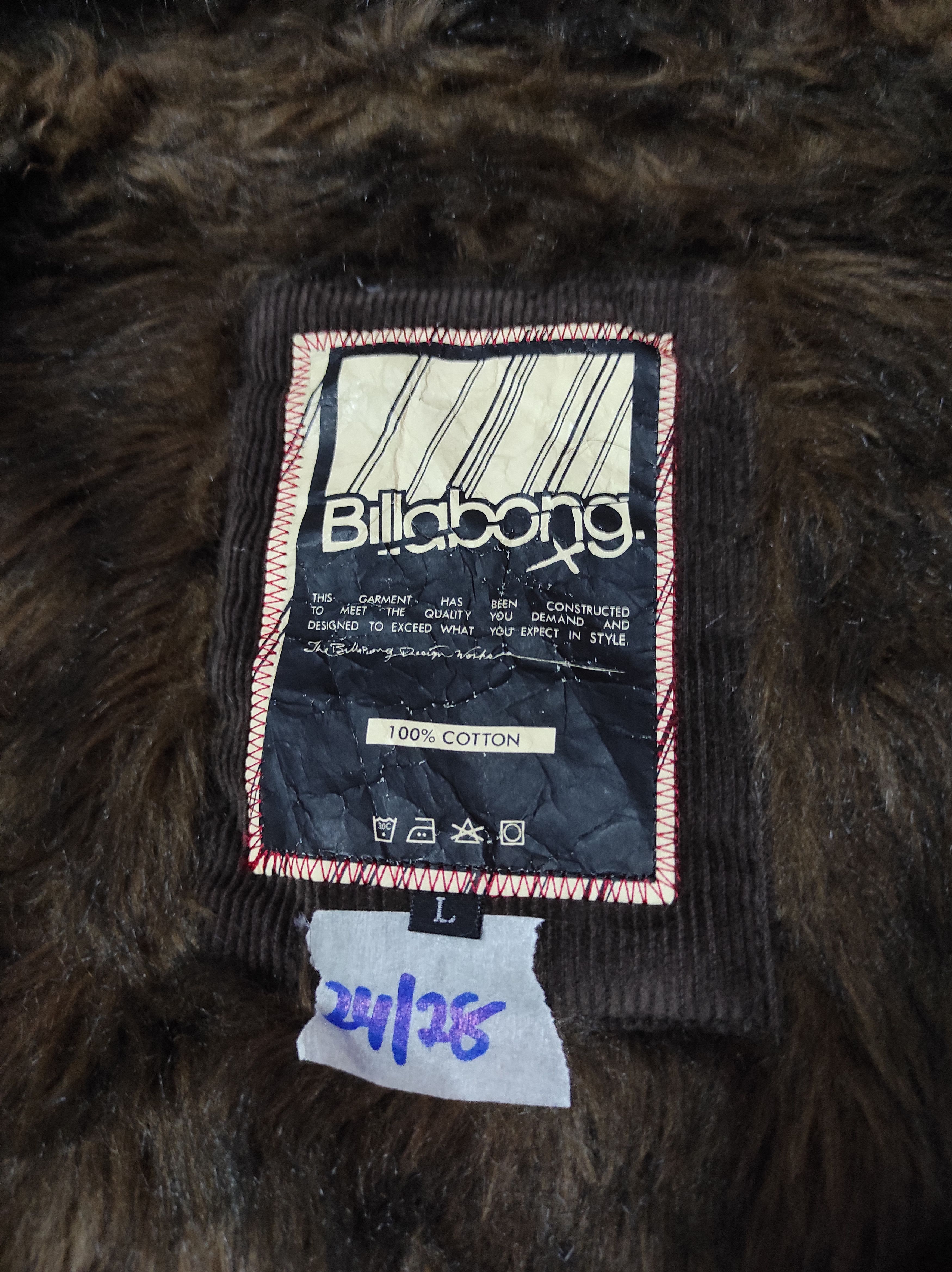 Billabong BILLABONG CORDUROY LINING SHERPA BOMBER JACKET HOODED Size US L / EU 52-54 / 3 - 8 Thumbnail