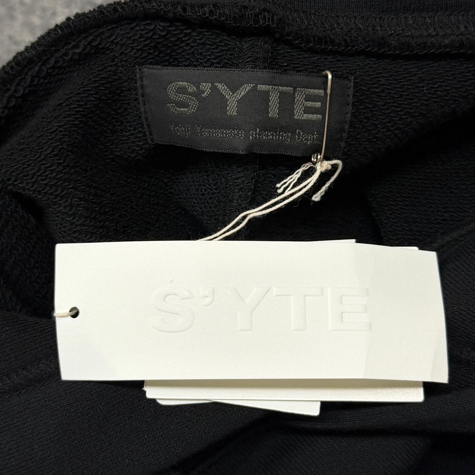 Yohji Yamamoto S'YTE YOHJI YAMAMOTO FRENCH TERRY SIDE ZIP HOODIE Size US L / EU 52-54 / 3 - 5 Thumbnail