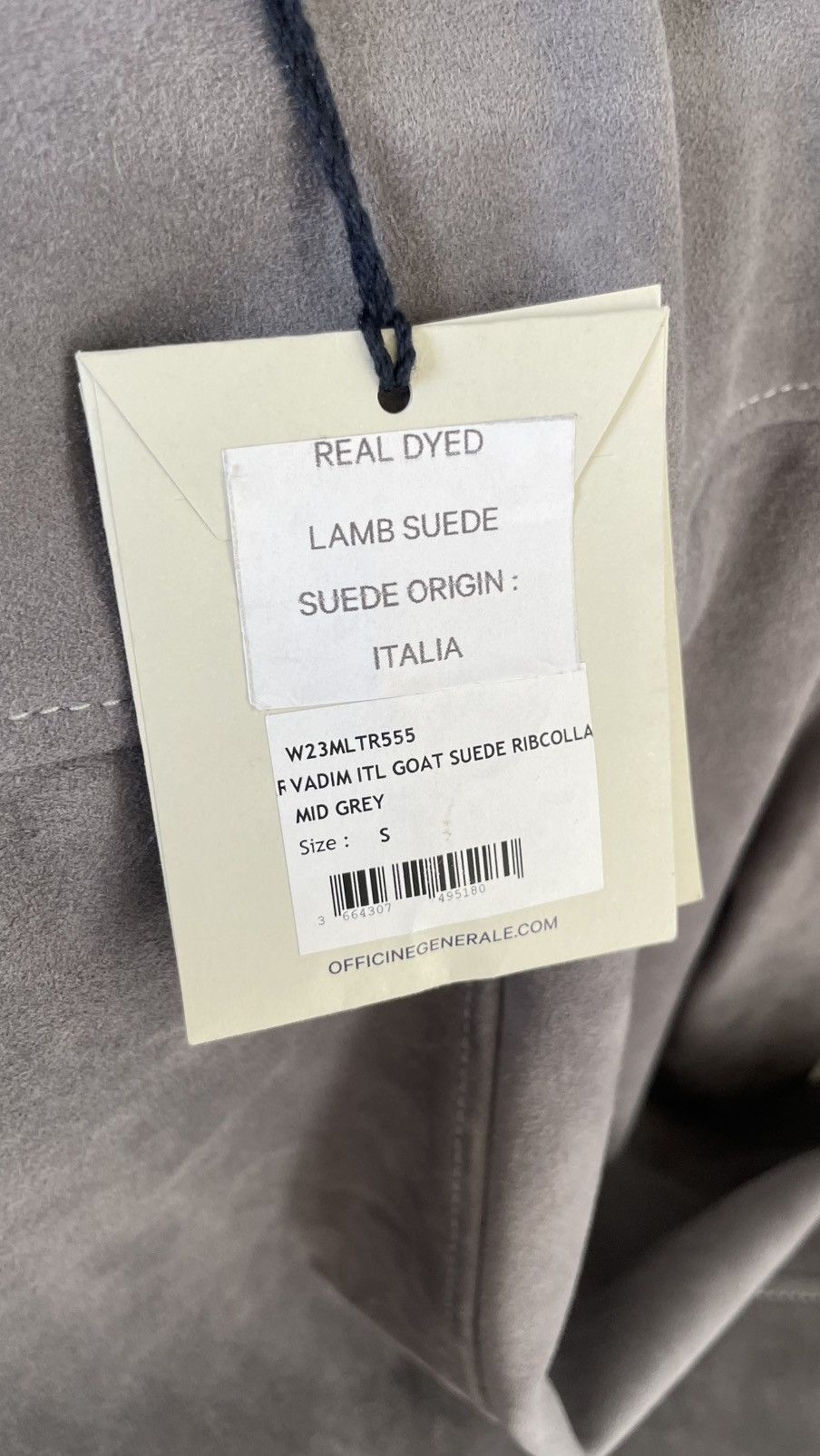Officine Generale Officine generale suede jacket Size US S / EU 44-46 / 1 - 4 Thumbnail
