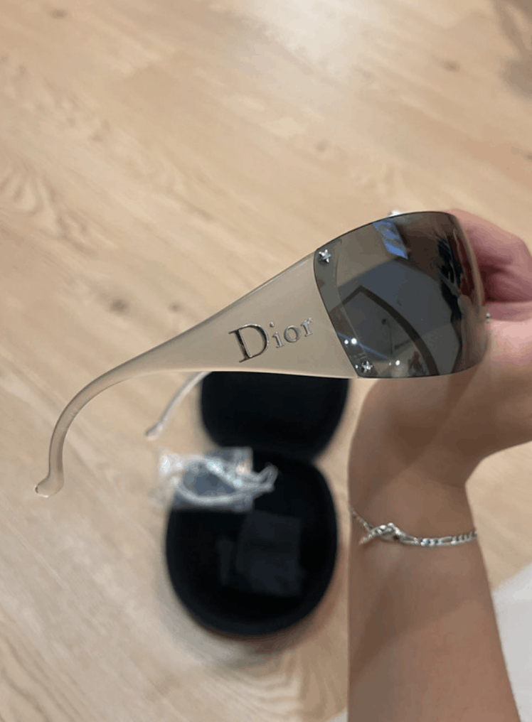 Dior Dior Sunglasses Ski Bike Pop Motard Absolute Rimless Vintage Size ONE SIZE - 2 Thumbnail