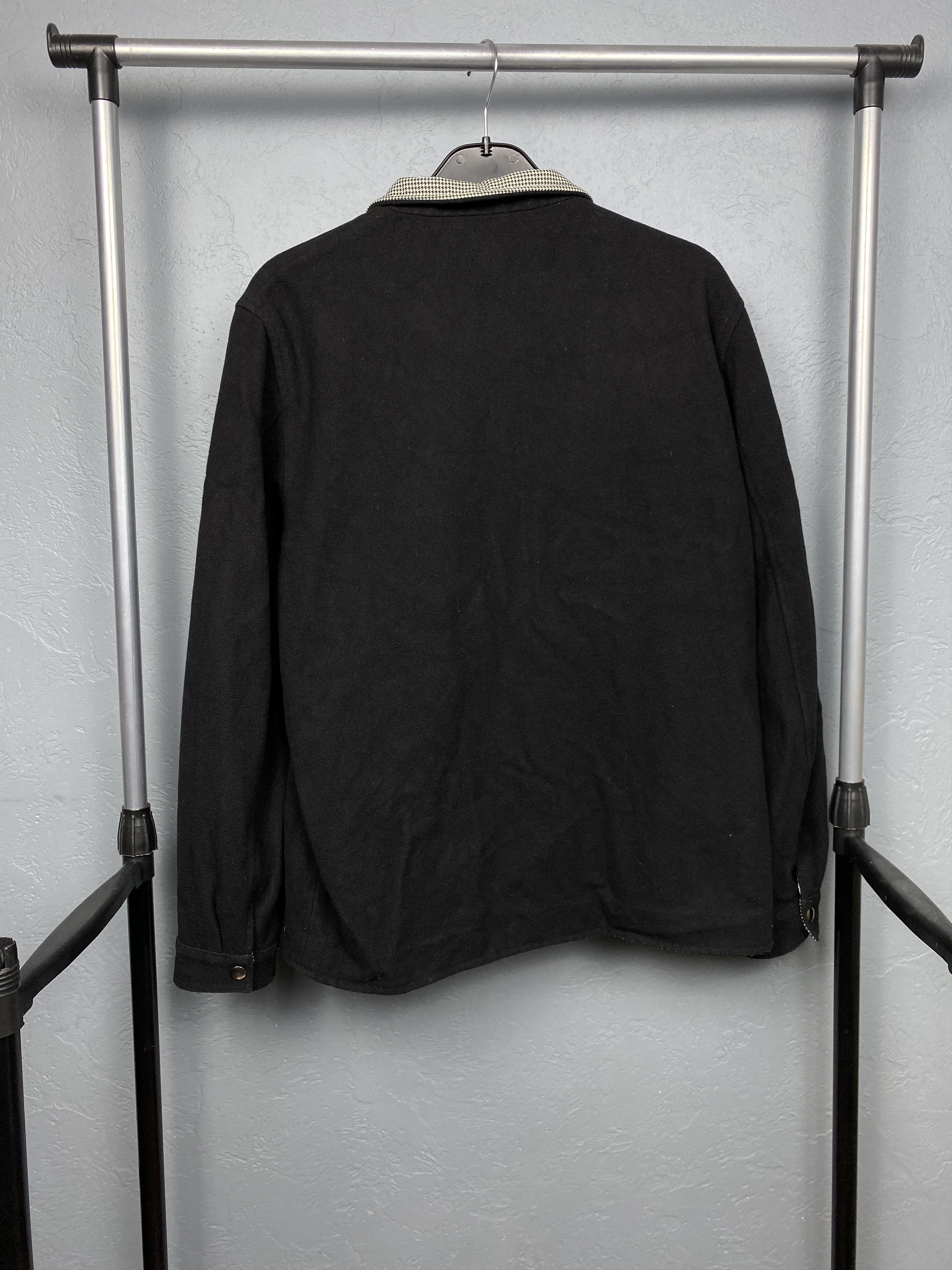 Lacoste Lacoste Vintage Mens Reversible Wool Coat Jacket Size US L / EU 52-54 / 3 - 6 Thumbnail