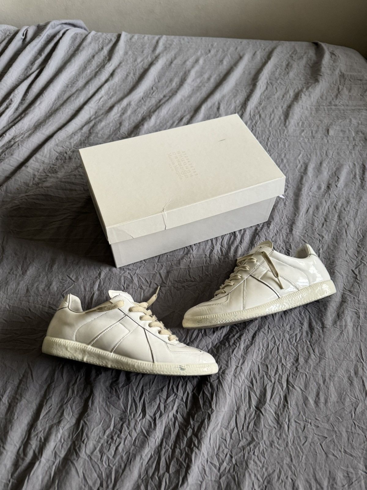 Maison Margiela Maison margiela patent leather GATS Size US 8.5 / EU 41-42 - 1 Thumbnail