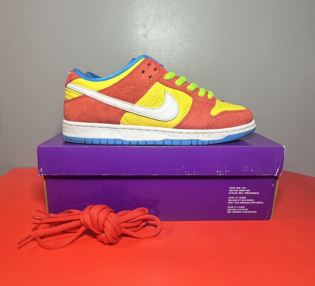 Nike Size 10 - Nike SB Dunk Low Bart Simpson 2022 Size US 10 / EU 43 - 1 Thumbnail