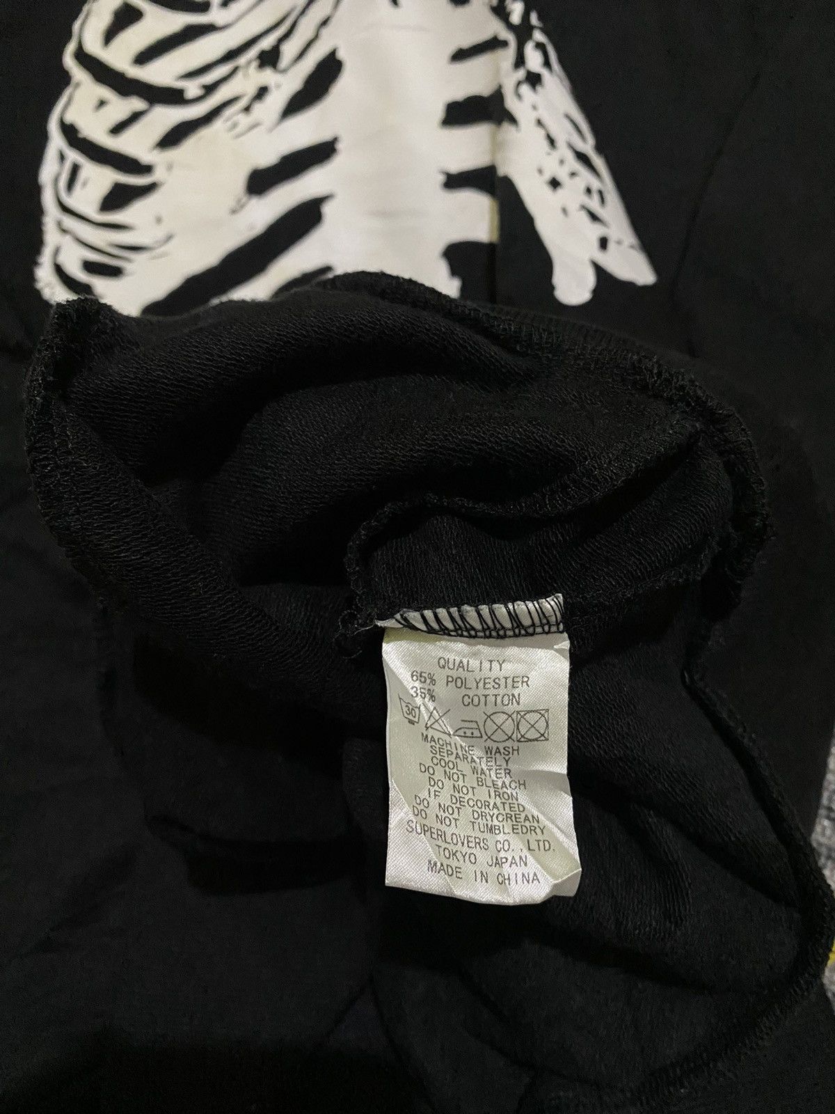 Hysteric Glamour × If Six Was Nine × Le Grande Bleu (L.G.B.) Y2k Super Lovers skelton ifsixwasnine studded hoodie Size US L / EU 52-54 / 3 - 8 Thumbnail