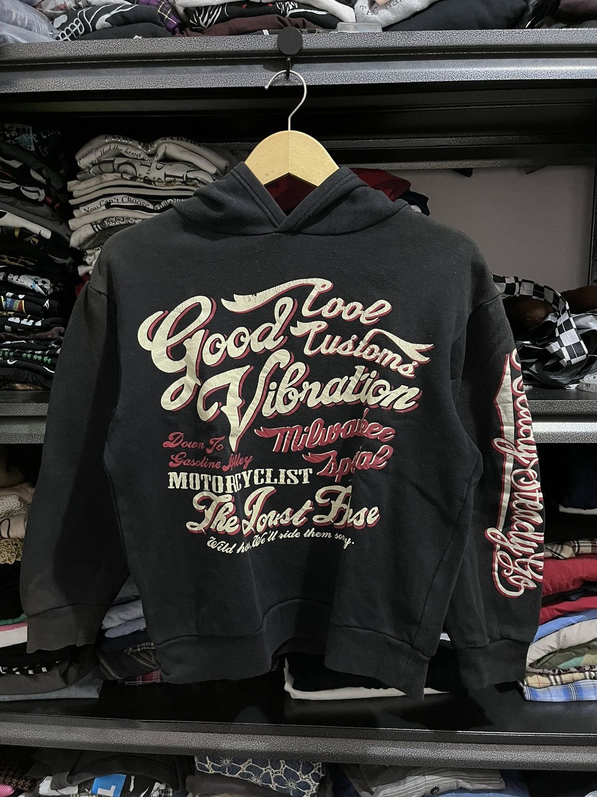 If Six Was Nine × Japanese Brand × Le Grande Bleu (L.G.B.) Sirmione poem hoodie ifsixwasnine lgb styled Size US S / EU 44-46 / 1 - 1 Thumbnail
