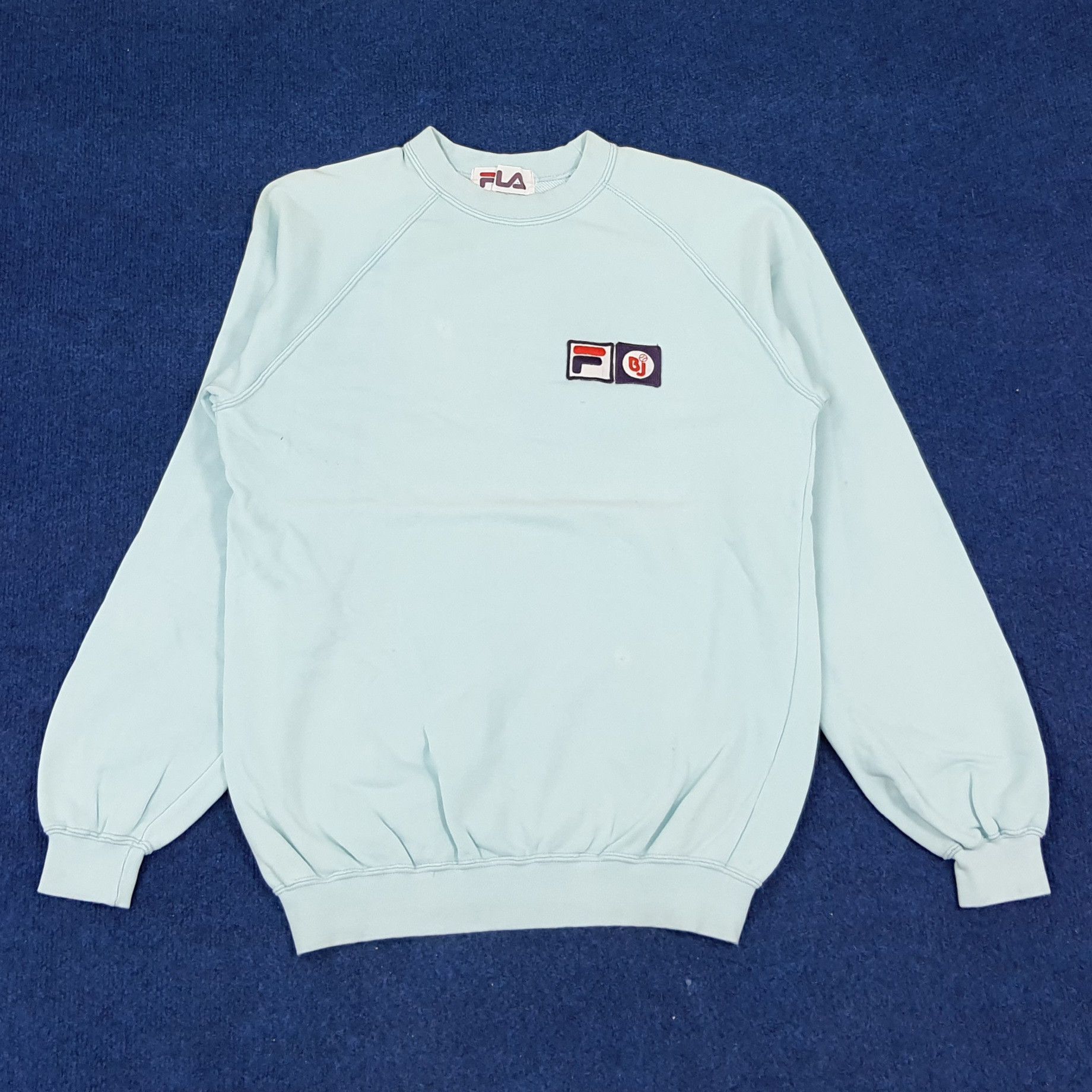 Fila × Vintage Vintage FILA BJ Bjorn Borg Tennis Sports Sweatshirt Size US S / EU 44-46 / 1 - 1 Thumbnail