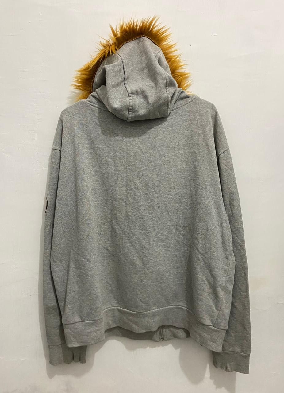 Hysteric Glamour 💥Speelout💥Menchester United Fur Zipper Hoodie LGB Style Size US L / EU 52-54 / 3 - 15 Thumbnail