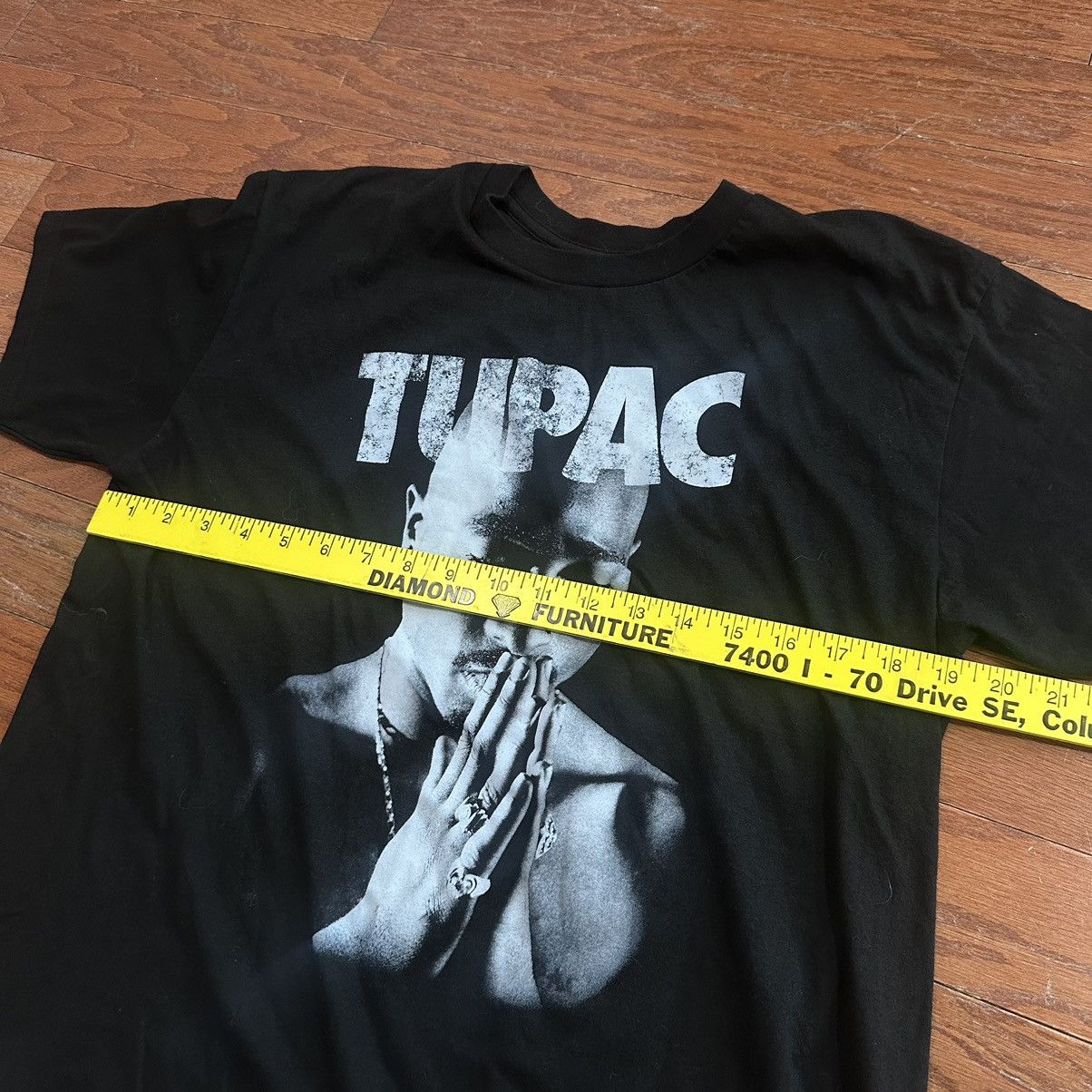 Vintage 2pac rap tee black tshirt sz large super soft Size US L / EU 52-54 / 3 - 3 Thumbnail