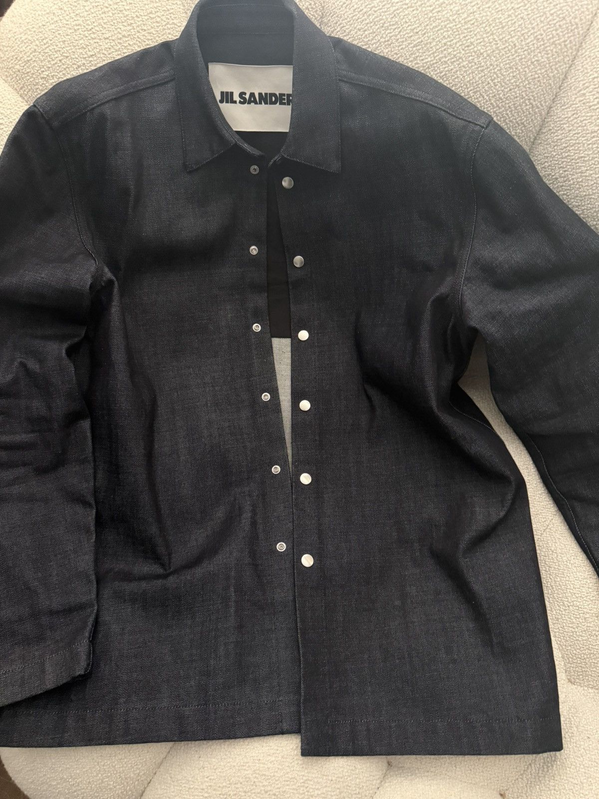 Jil Sander Jill Sander Jean Jacket Size US L / EU 52-54 / 3 - 2 Thumbnail