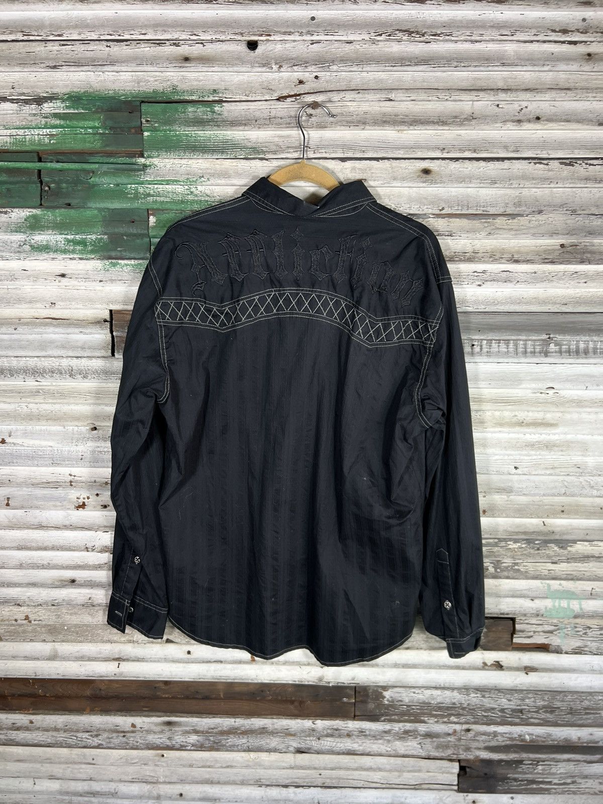 Affliction × Vintage Affliction Button Up Shirt Size US XL / EU 56 / 4 - 2 Thumbnail