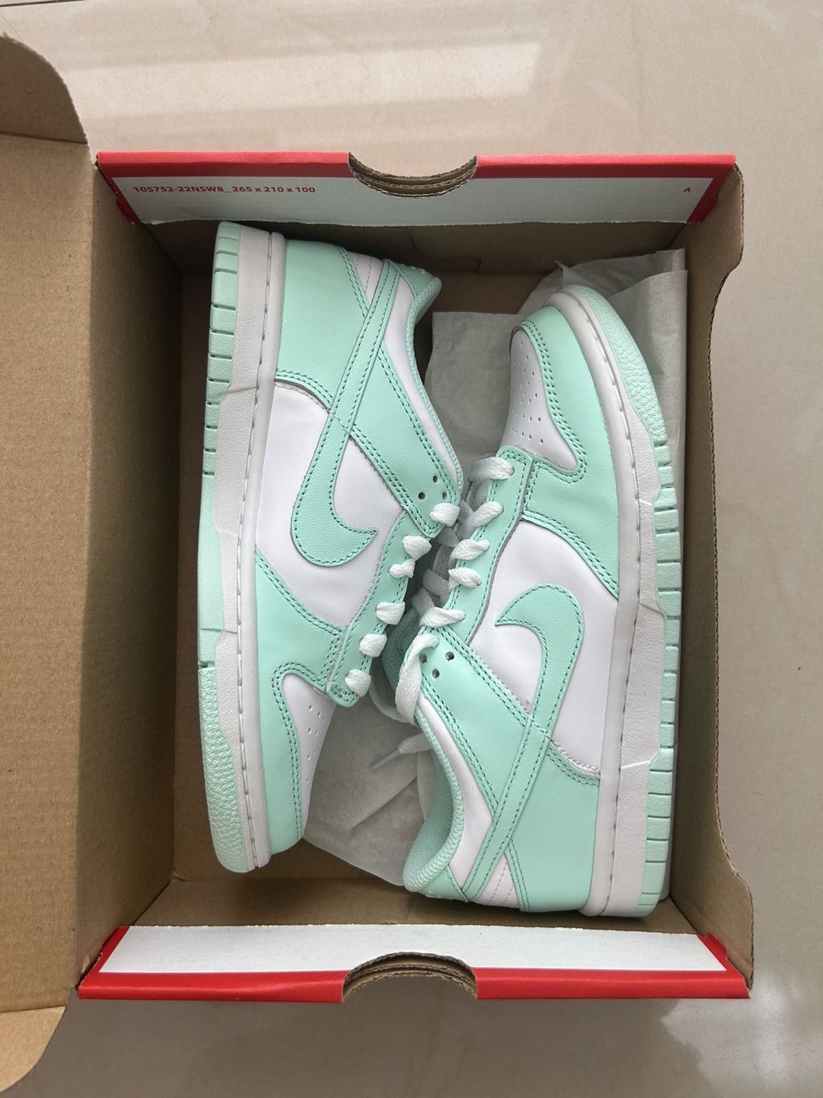 Nike Nike dunk low mint foam Size US 8.5 / IT 38.5 - 2 Thumbnail
