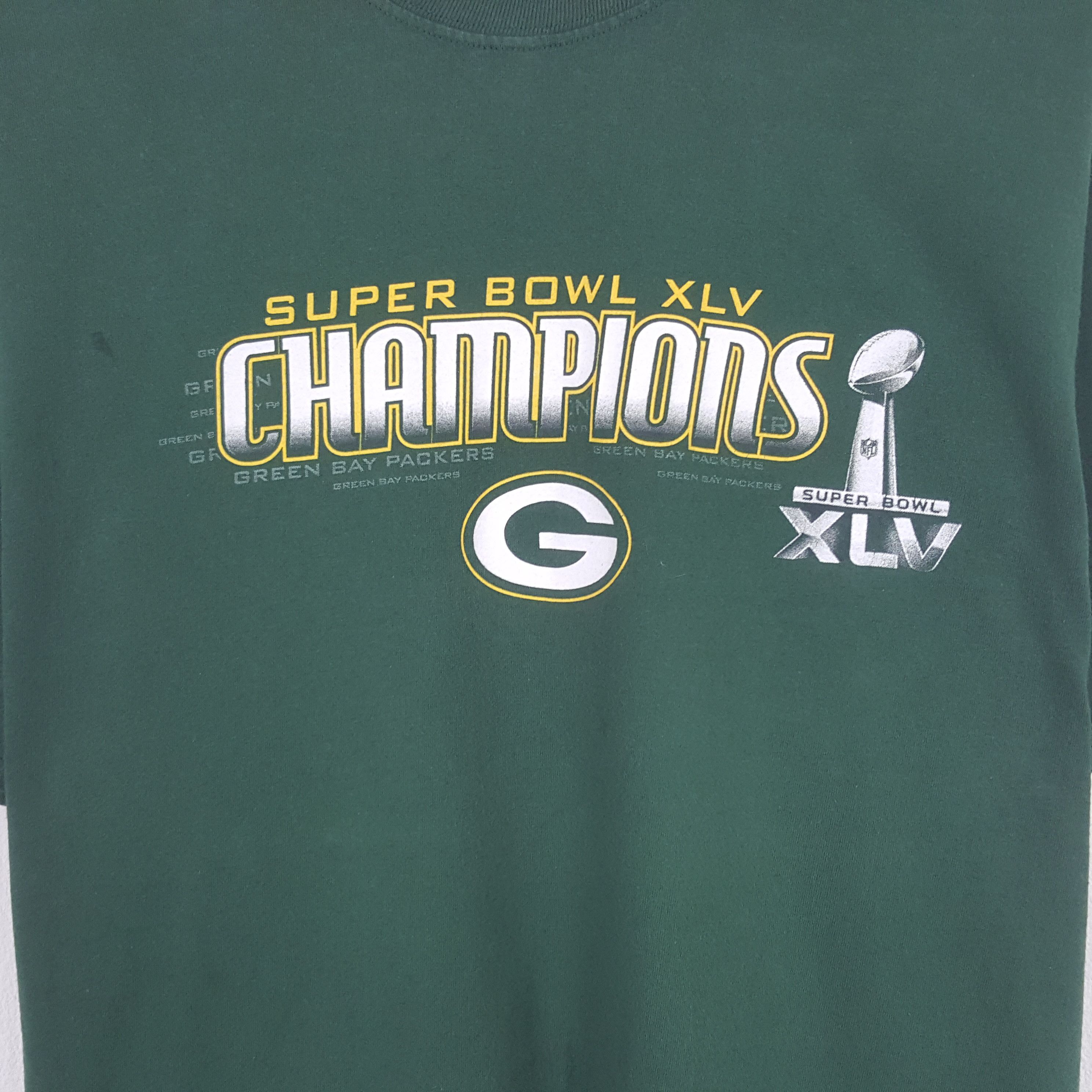 Vintage Vintage Super Bowl XLY Champions G Tshirt Size US L / EU 52-54 / 3 - 2 Thumbnail