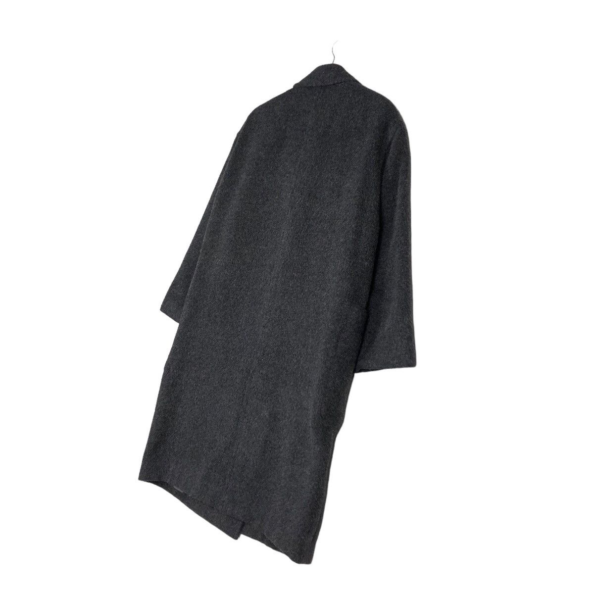 Calvin Klein 🔥Rich Grey Long Jacket Wool Herringbone Calvin Klein Size US M / EU 48-50 / 2 - 10 Thumbnail
