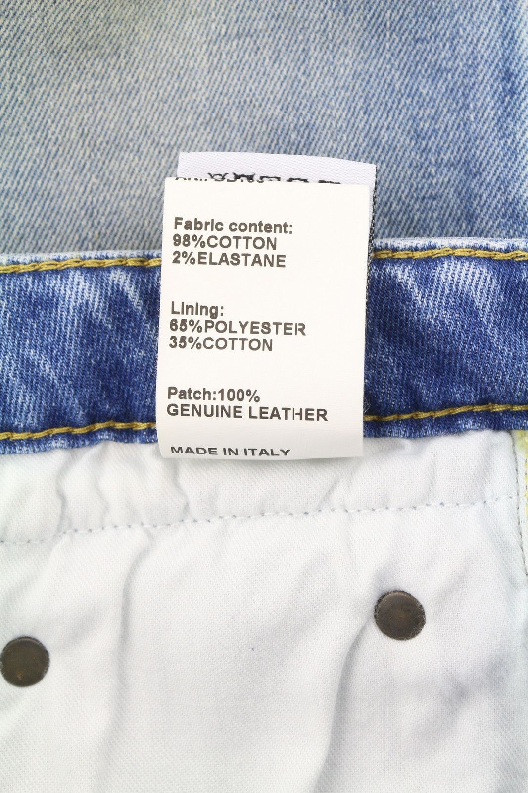 R13 BOY STRAIGHT W RIPS 27 Jasper Stretch Low Rise Blue 87167 Size 27" / US 4 / IT 40 - 10 Thumbnail