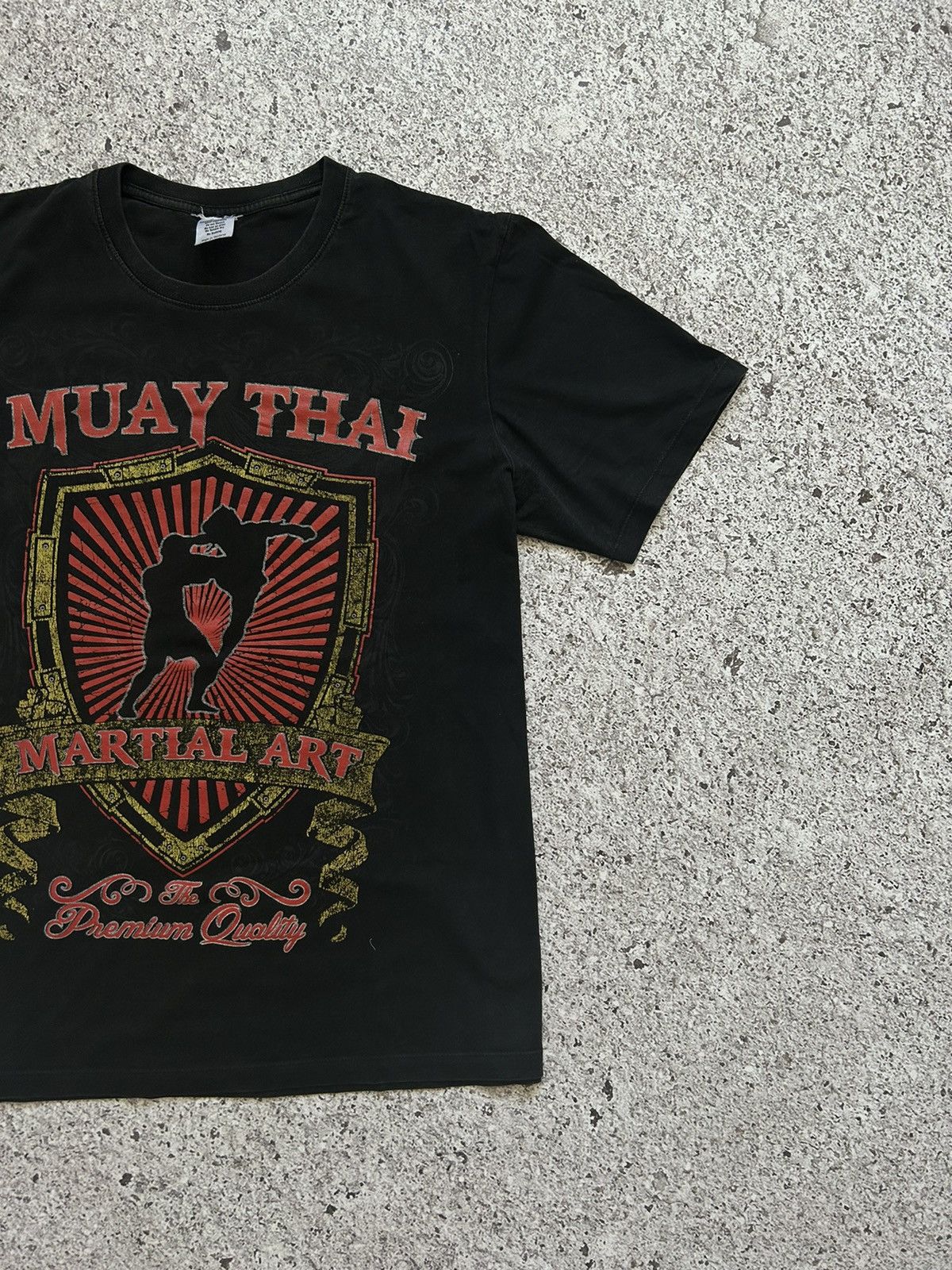Japanese Brand × Vintage Vintage 2000’s Muay Thai Martial Art Boxing T-Shirt Hype Size US L / EU 52-54 / 3 - 4 Thumbnail