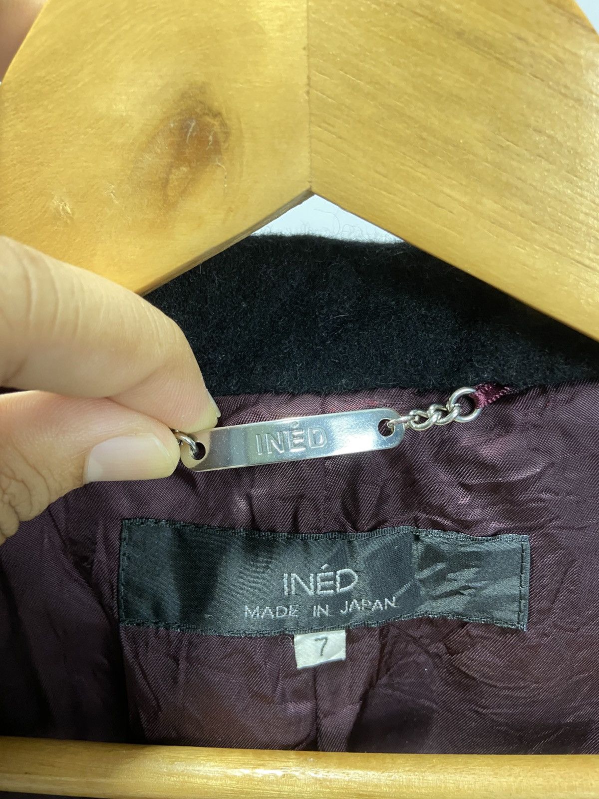 Yohji Yamamoto Ined by Yohji Yamamoto black wool long coats Size S / US 4 / IT 40 - 8 Thumbnail