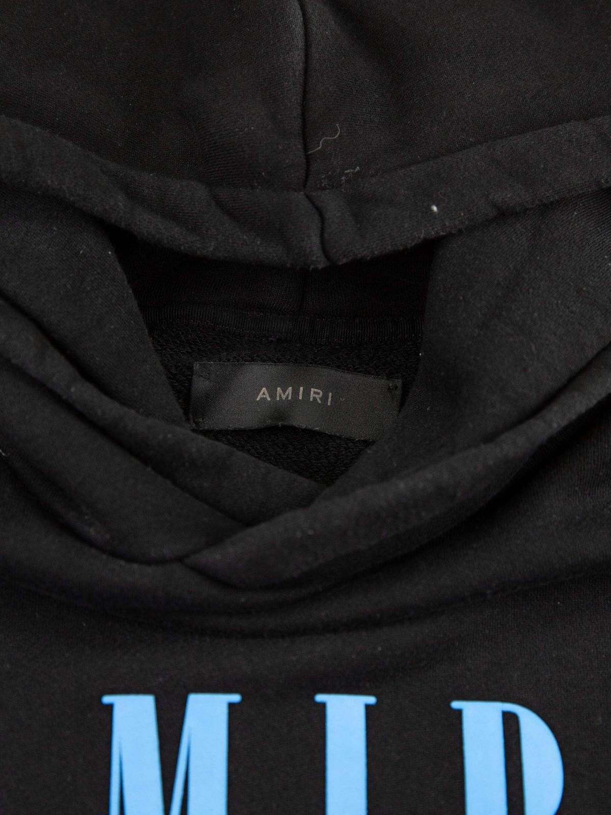 Amiri Amiri Mens Core Logo Black Hoodie Medium Black Size US M / EU 48-50 / 2 - 3 Thumbnail