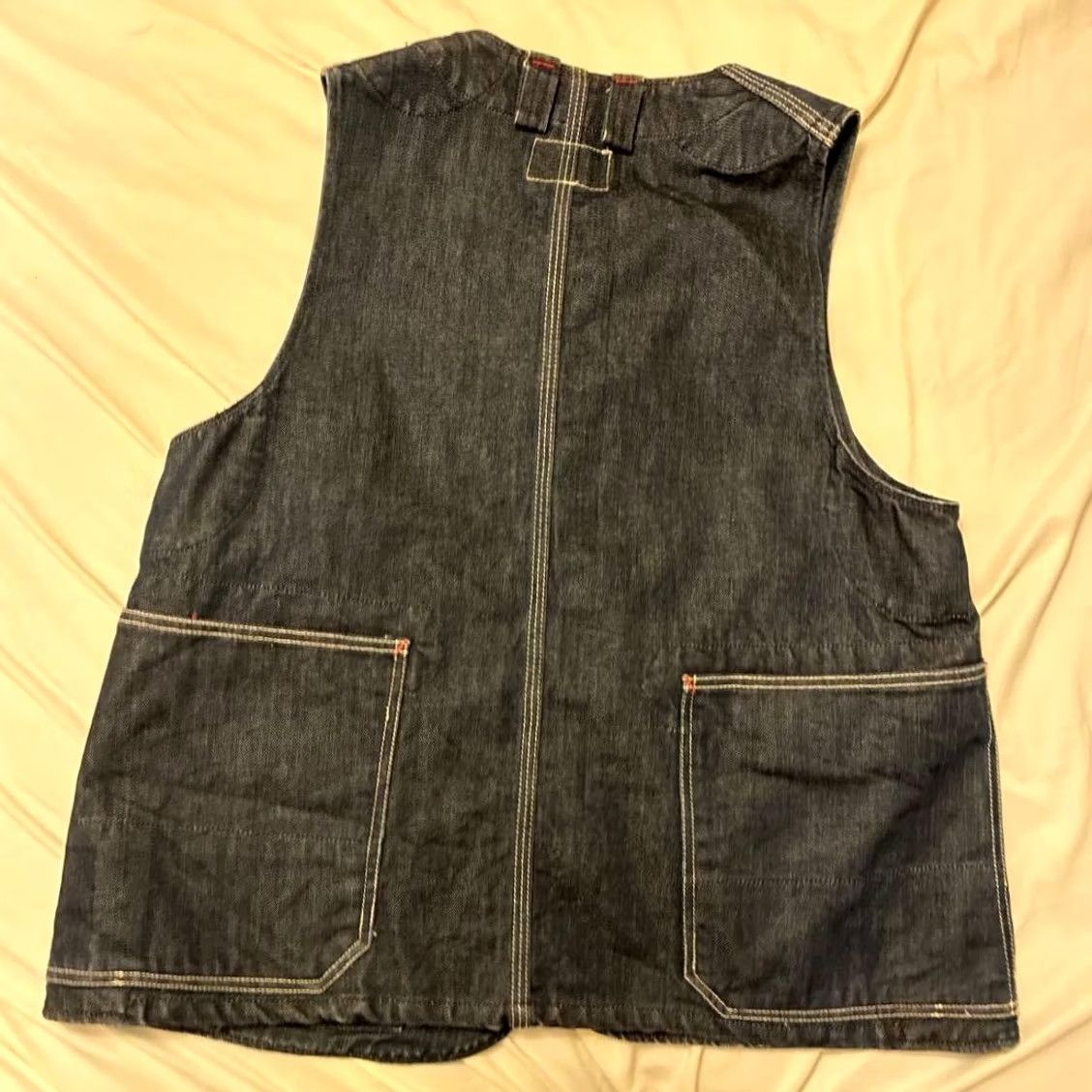 Engineered Garments Engineered Garments Vest Denim Dark Blue Size XS Men's Casual Size US XS / EU 42 / 0 - 3 Thumbnail