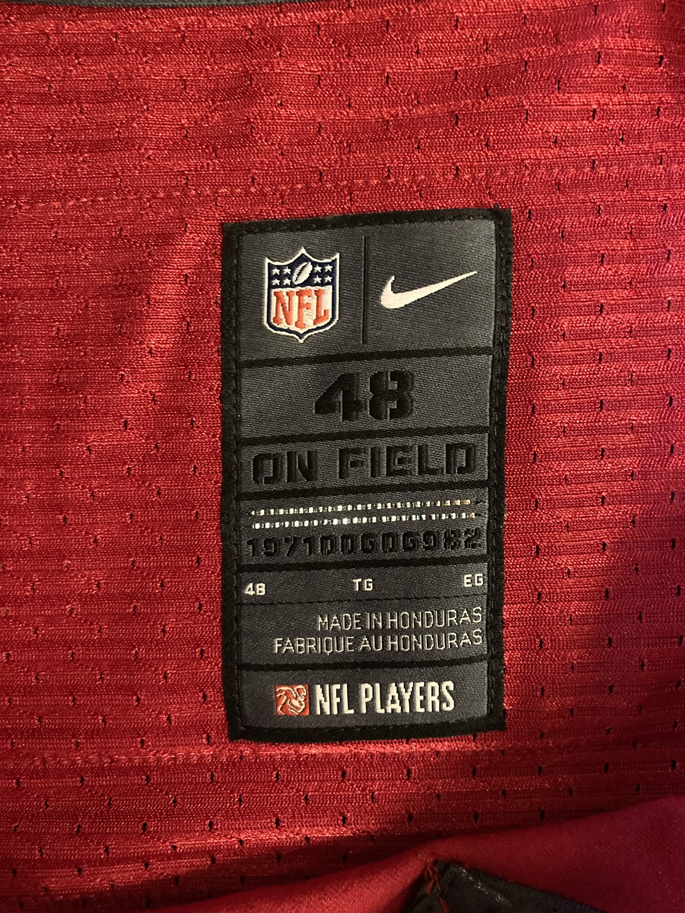 Nike Nike On Field NFL San Francisco 49ers Joe Montana Jersey Size US XL / EU 56 / 4 - 3 Thumbnail