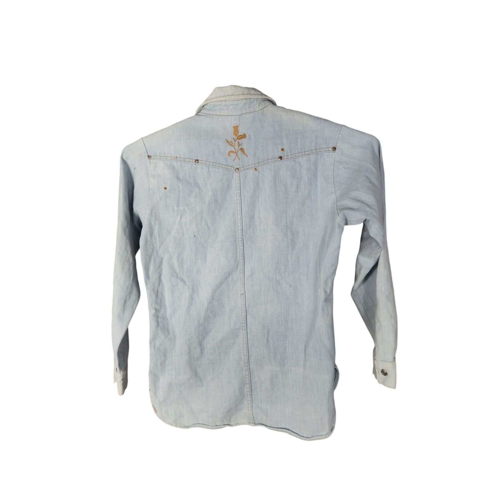 Lee Vintage 90s Western Lee Snap Up Men's large Size US L / EU 52-54 / 3 - 2 Thumbnail