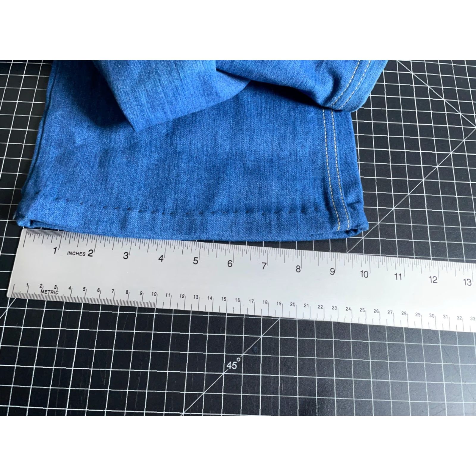 Vintage VINTAGE Challenger Jeans Women's 70s Flared Denim 37 x 28 Blue Cotton Blend Unworn 38/30 Tag Mens Womens Boys Girls Size 26" / US 2 / IT 38 - 7 Thumbnail